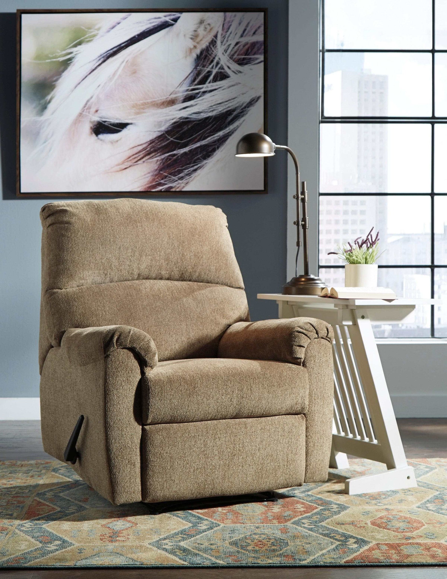 Nerviano Manual Recliner (Online Special Price) - Ornate Home