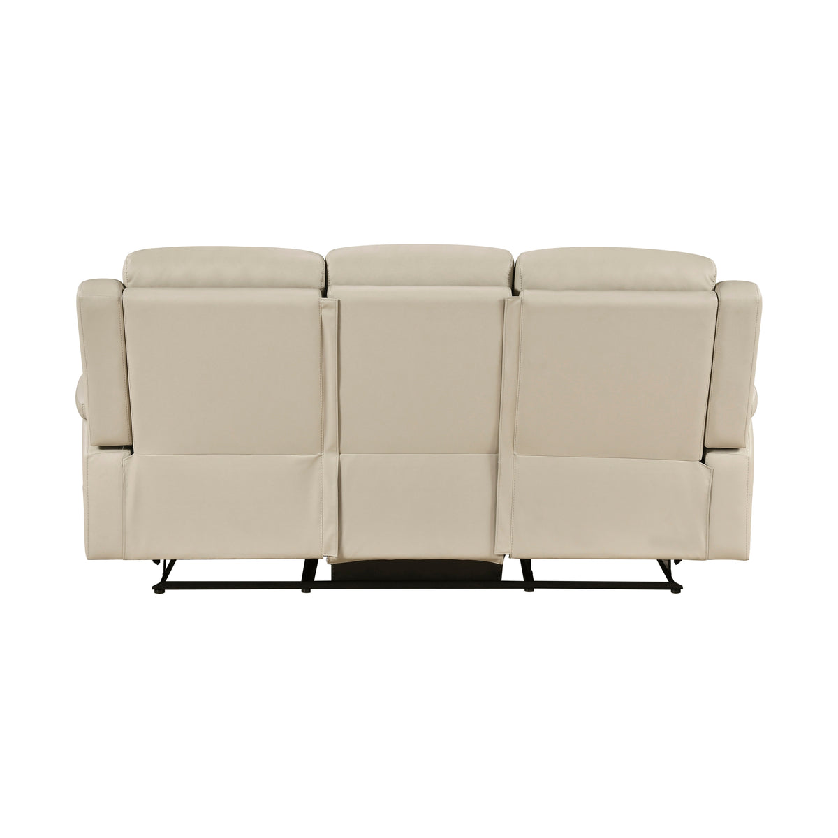 Nest Beige Double Reclining Sofa - Ornate Home