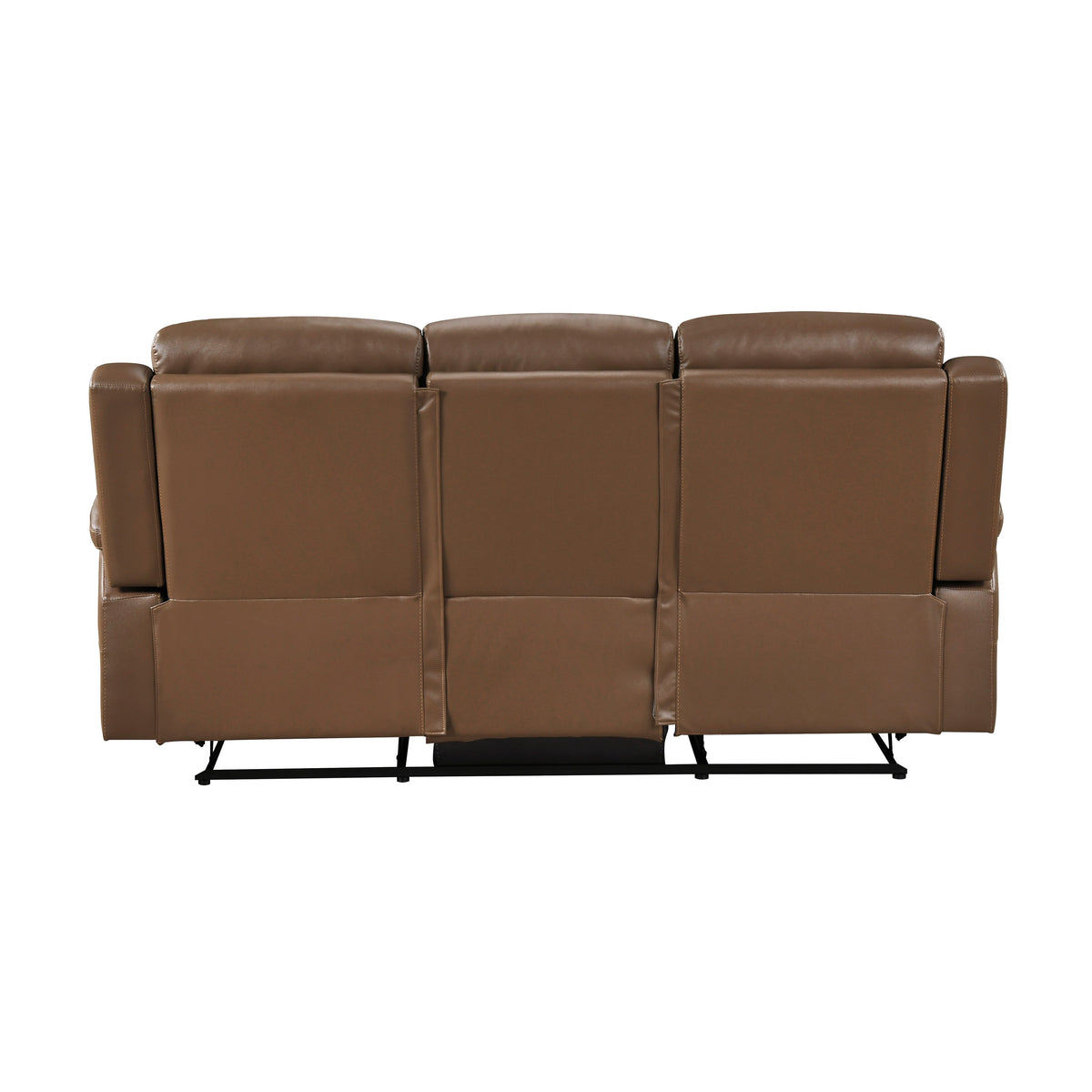 Nest Brown Double Reclining Sofa - Ornate Home