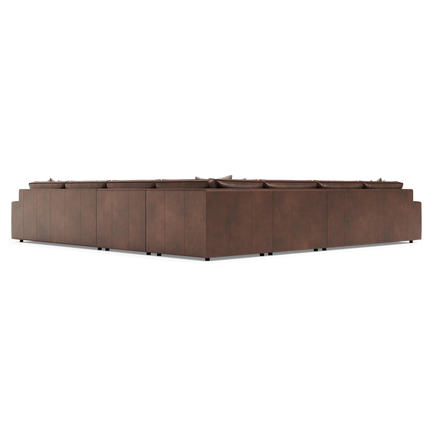 Nest Brown Sectional - Ornate Home