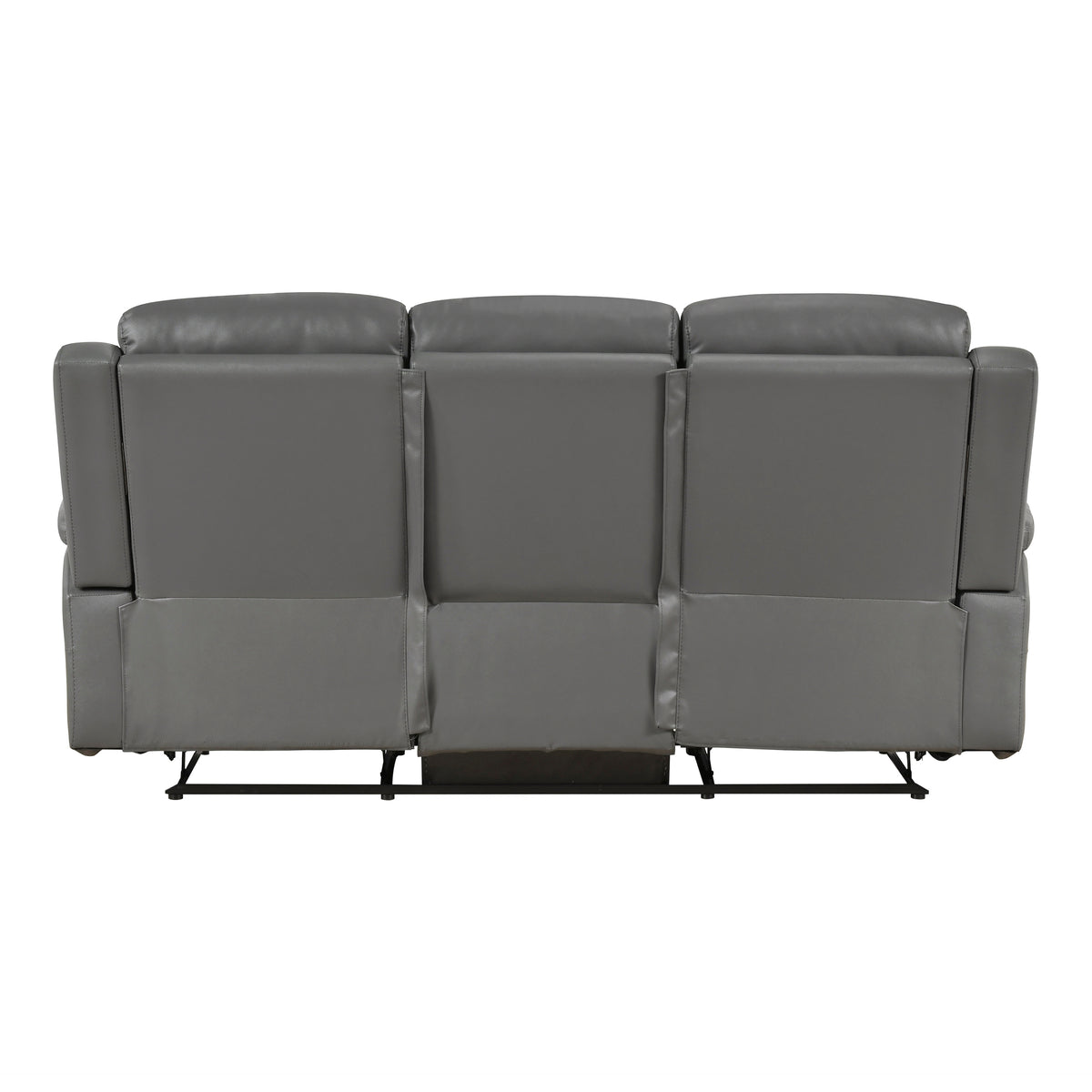 Nest Gray Double Reclining Sofa - Ornate Home