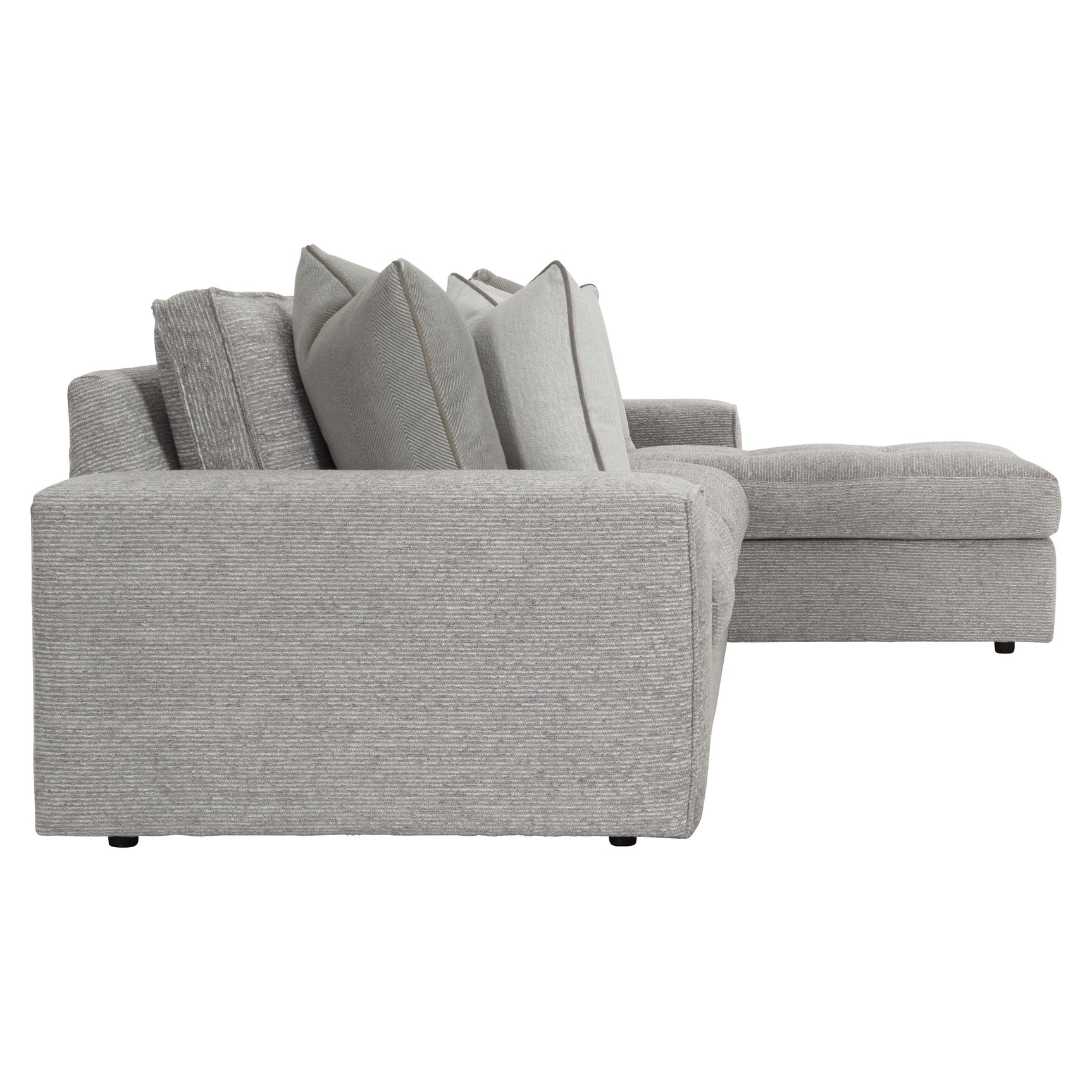 Nest Grey Fabric RAF Sectional - Ornate Home