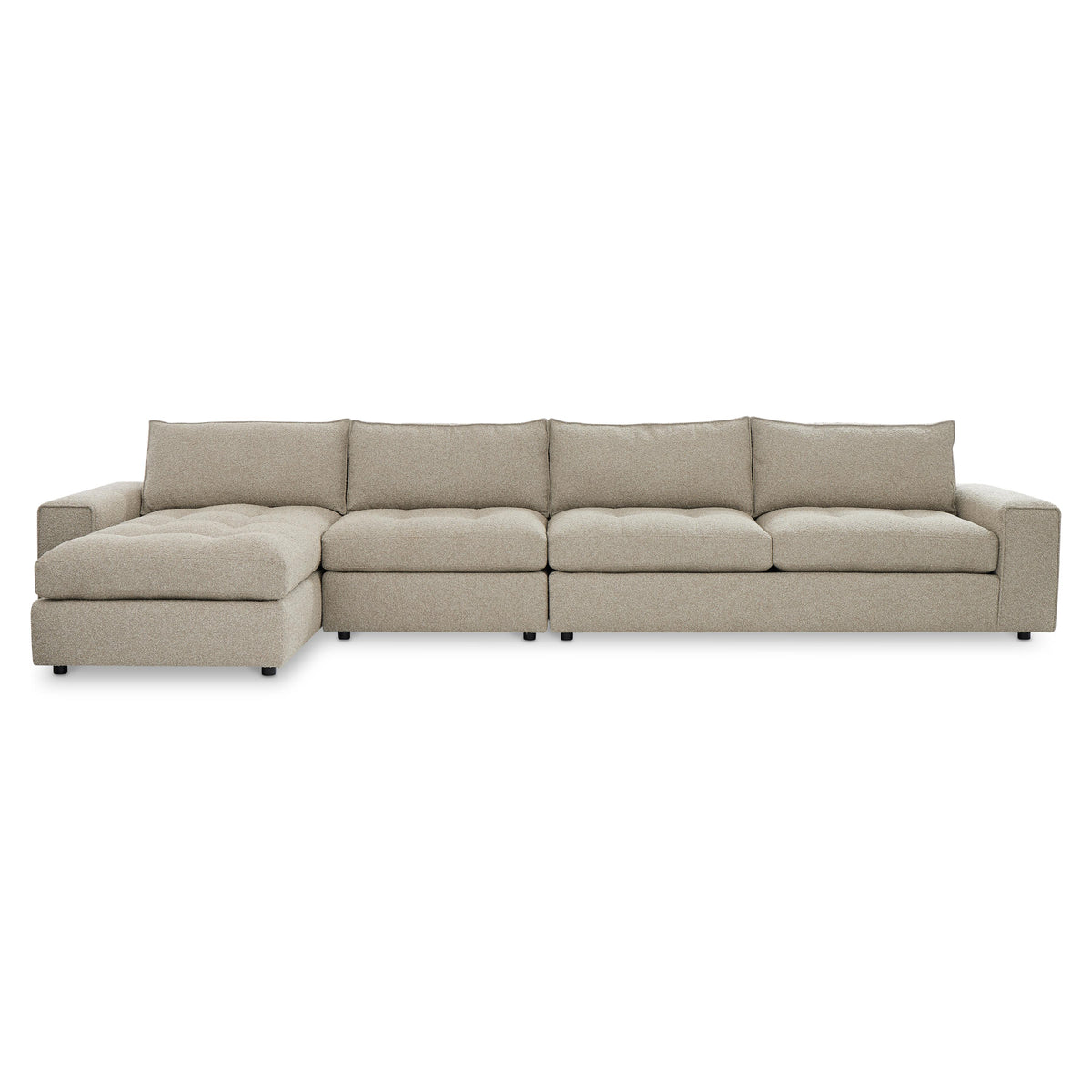 Nest Oatmeal Sectional - Ornate Home