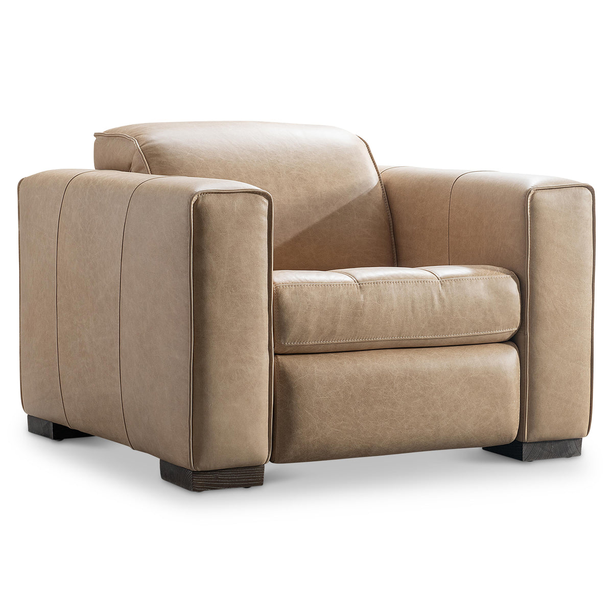 Nest Taupe Power Motion Chair - Ornate Home