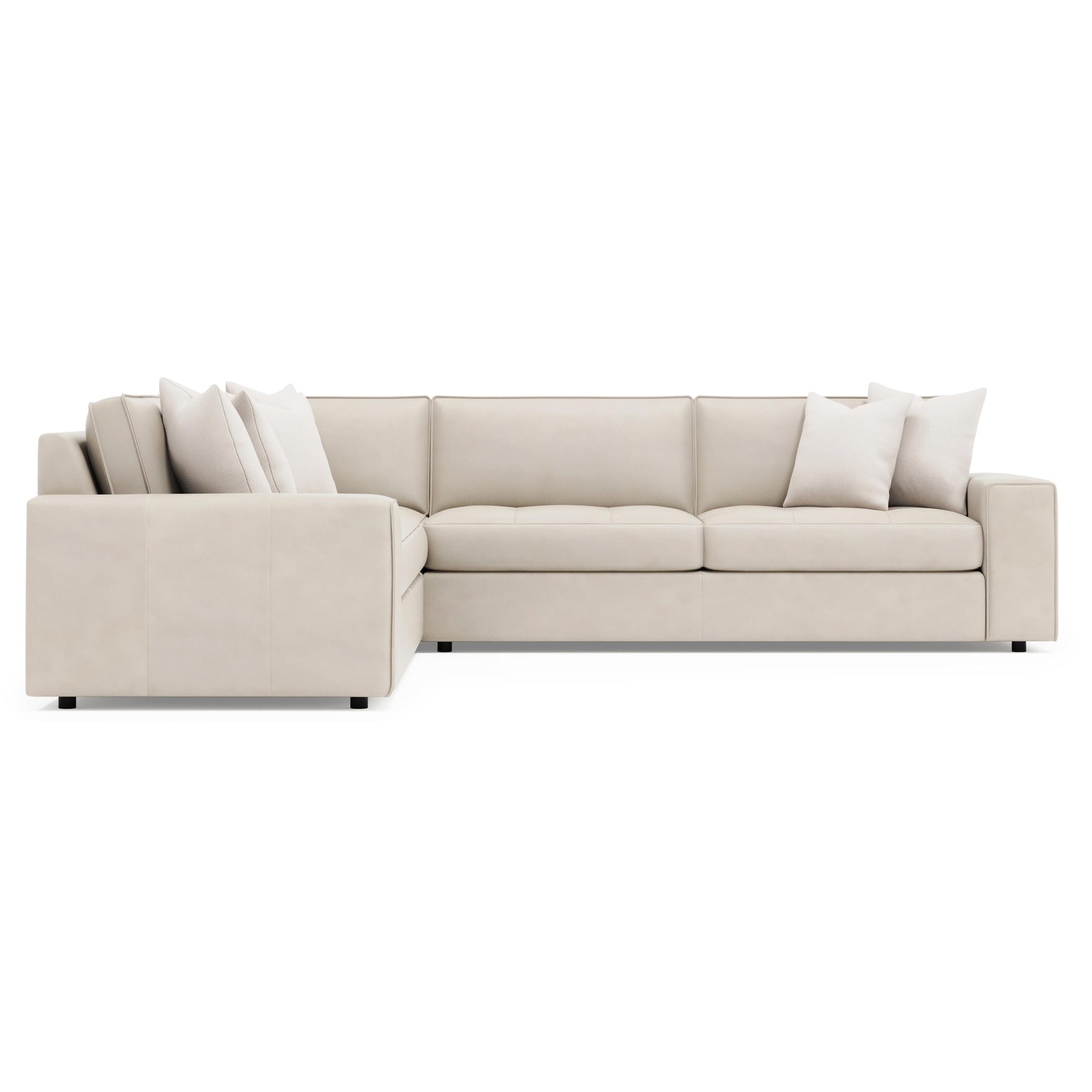 Nest White/Brown Sectional