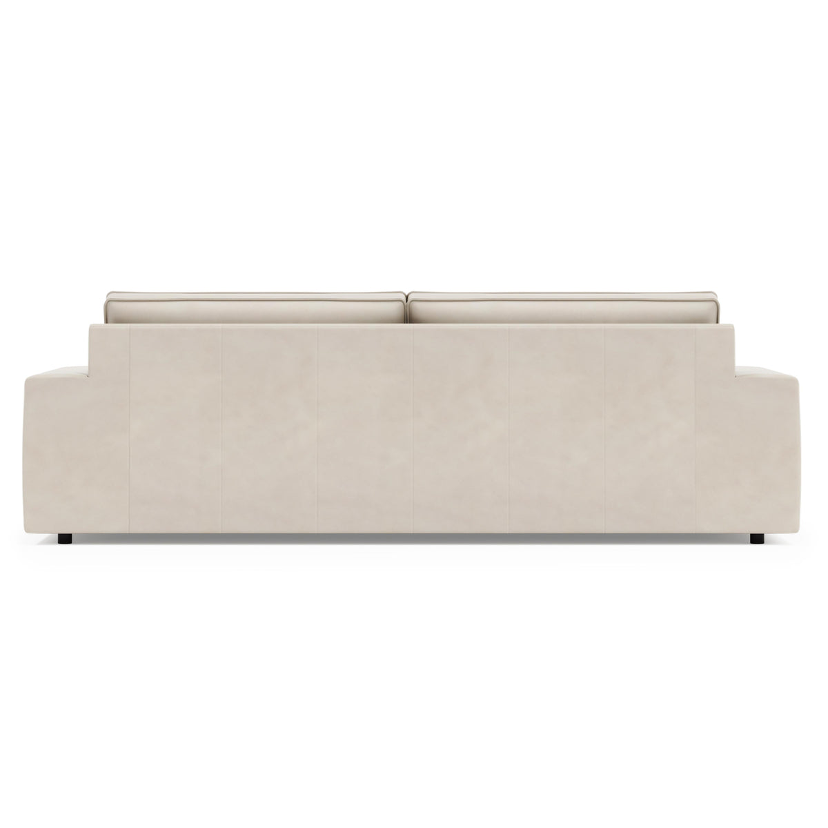 Nest White/Cream Sofa Without Pillows - Ornate Home