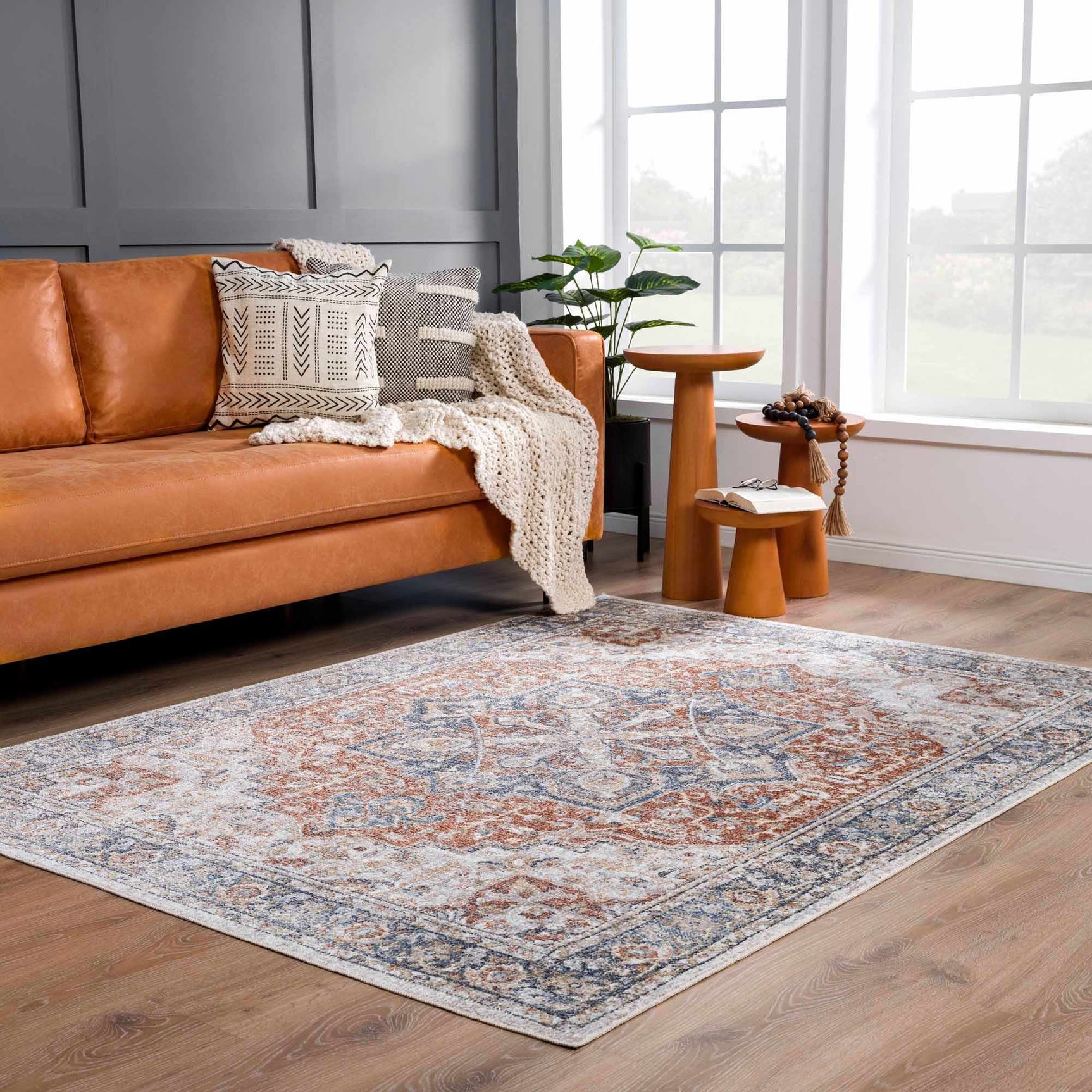 Neta Washable Area Rug - Ornate Home