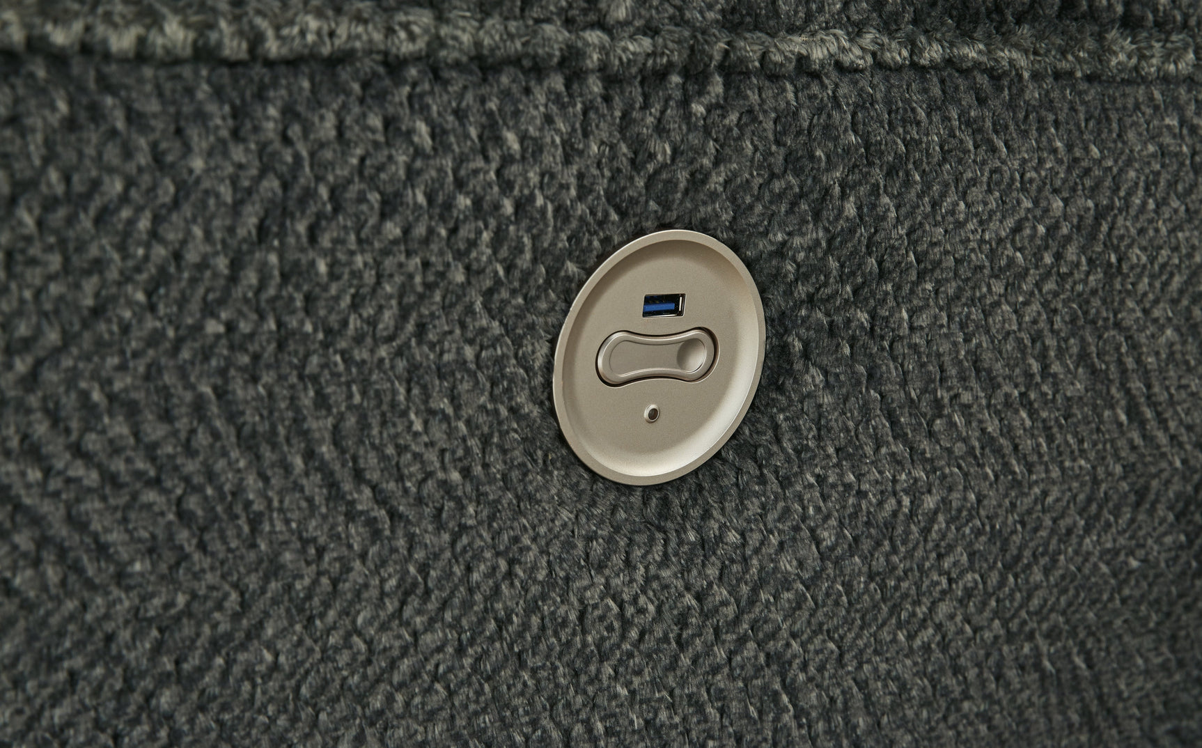 Nettington Smoke 3-Piece Power Reclining Sectional - Ornate Home