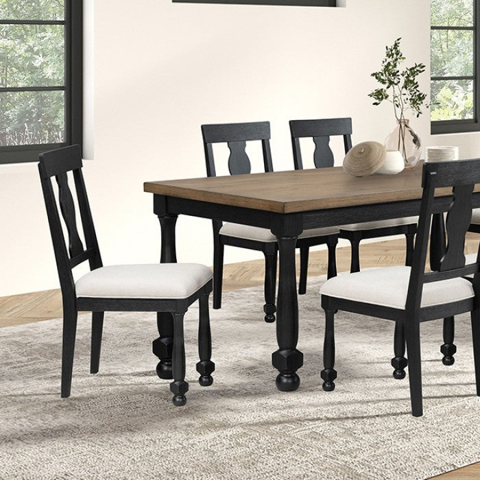 Neue Mills Black Dining Table - Ornate Home