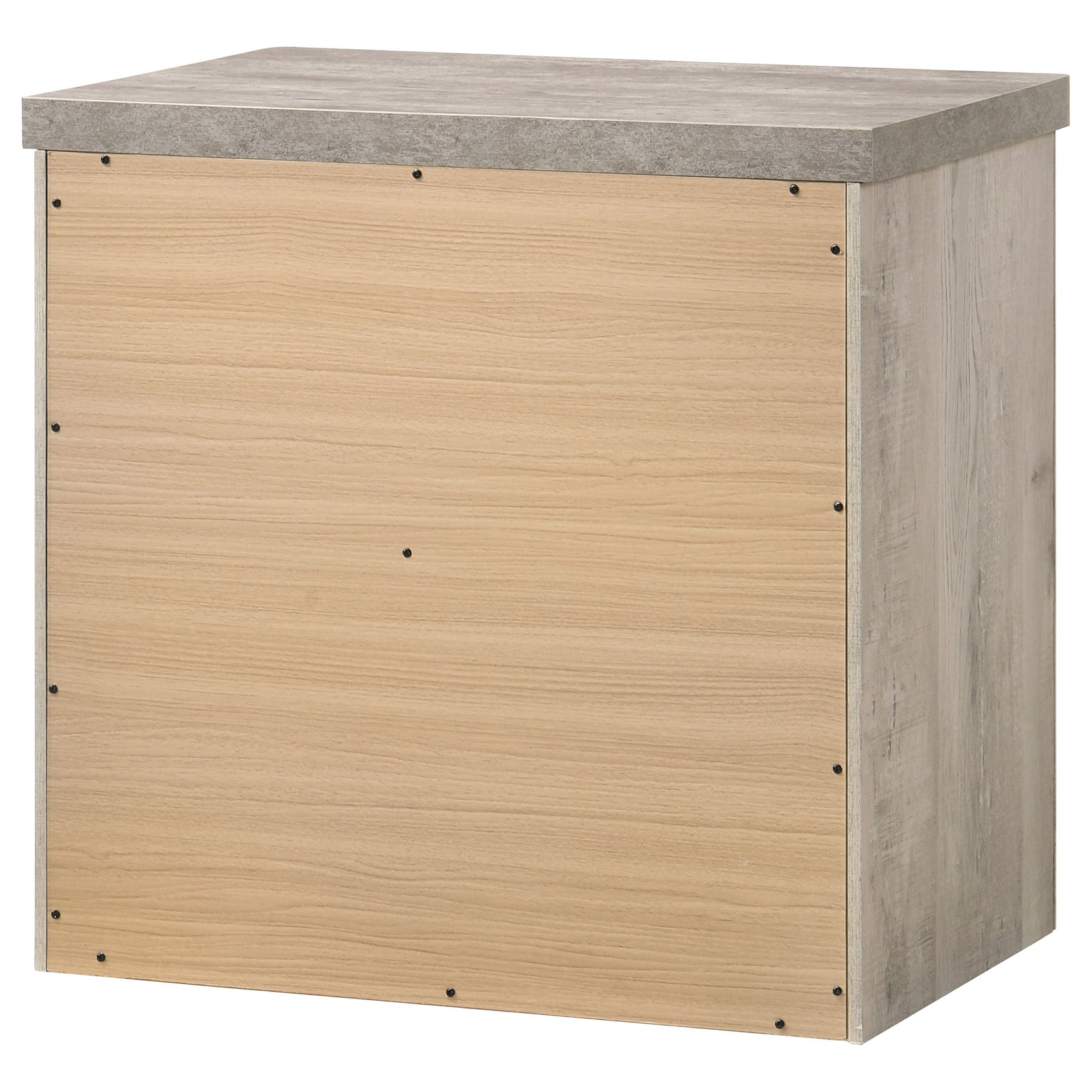Nevado Grey / Weathered Taupe Nightstand - Ornate Home