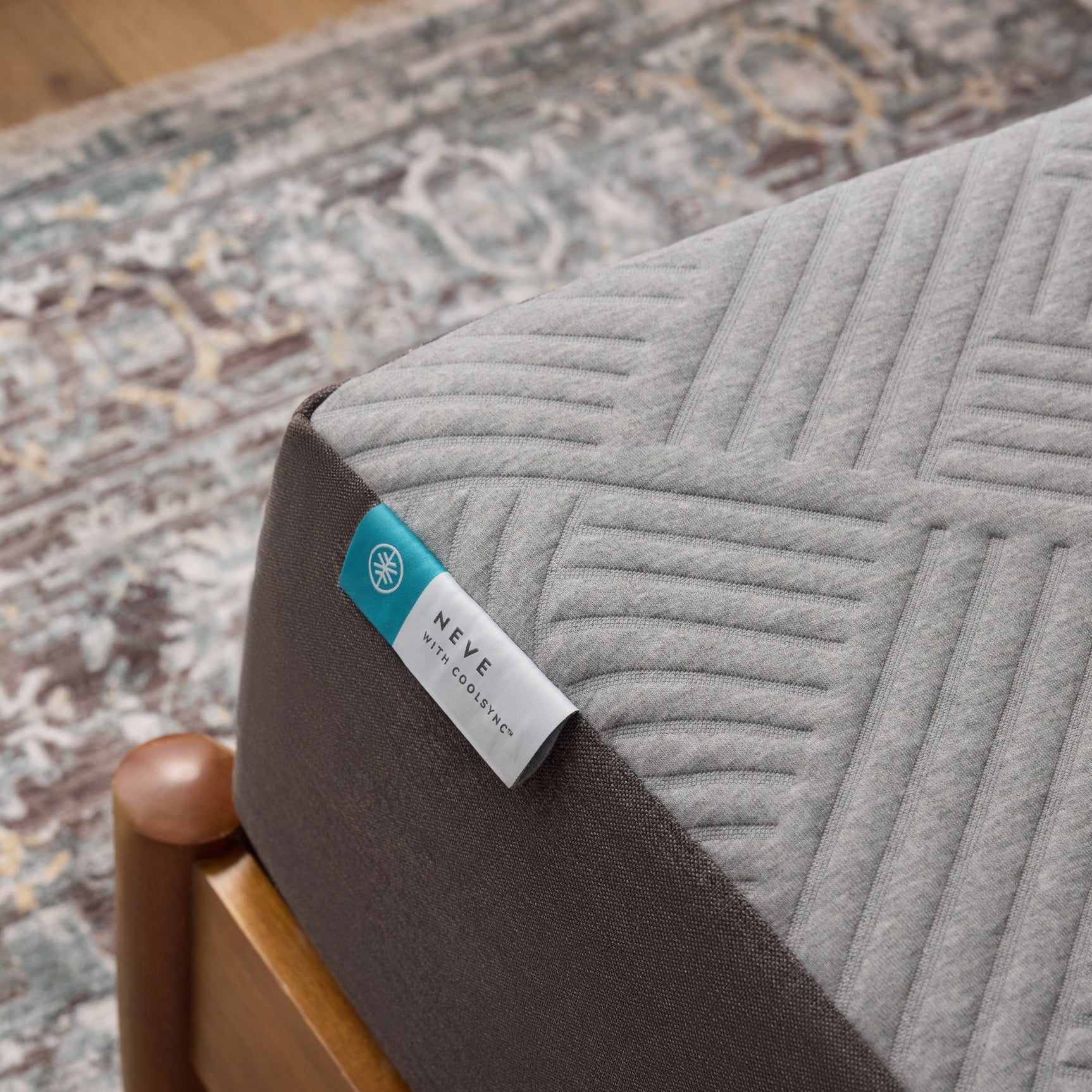 Neve Coolsync Gray Twin XL Mattress - Ornate Home