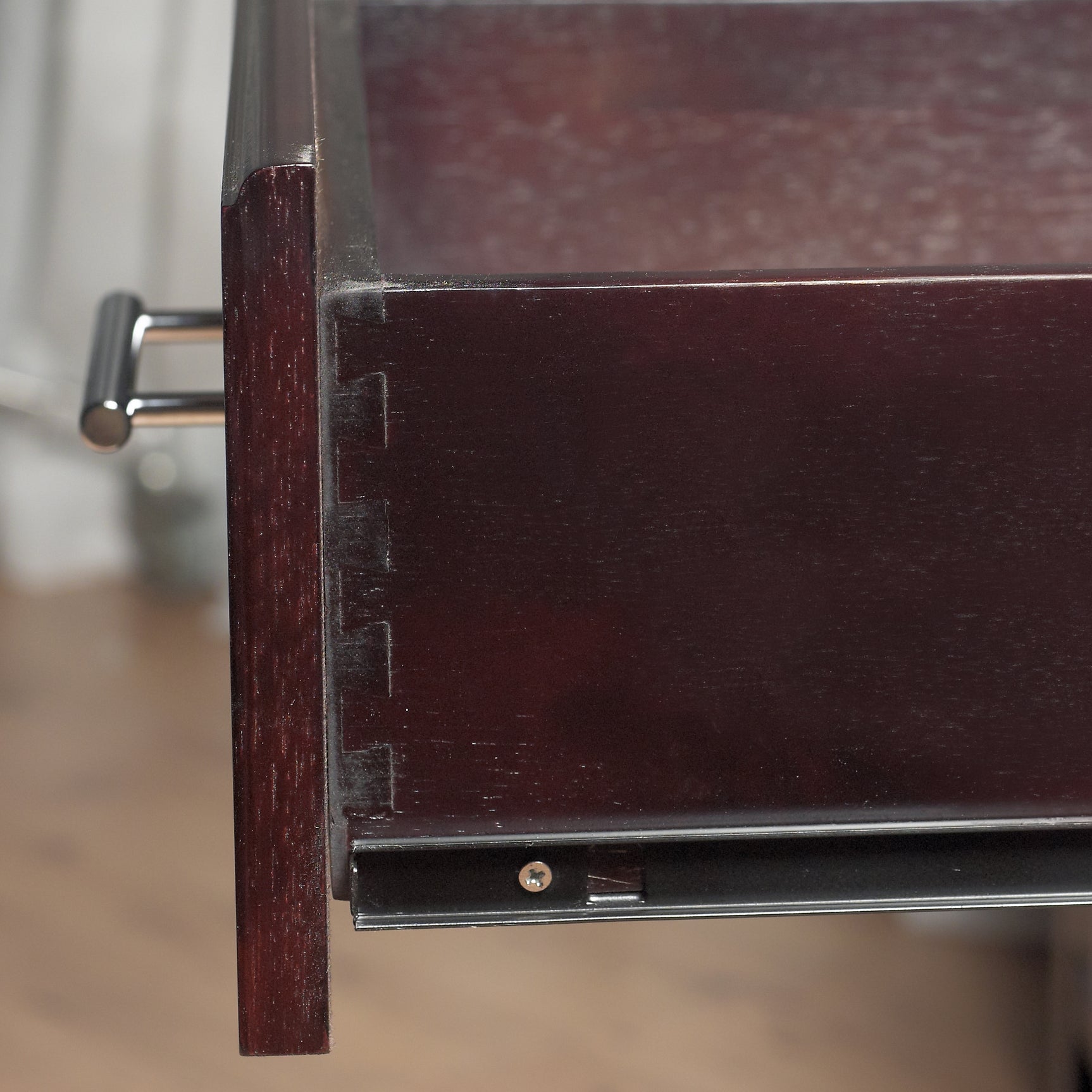 Nevis Charging Station Nightstand in Espresso - Ornate Home