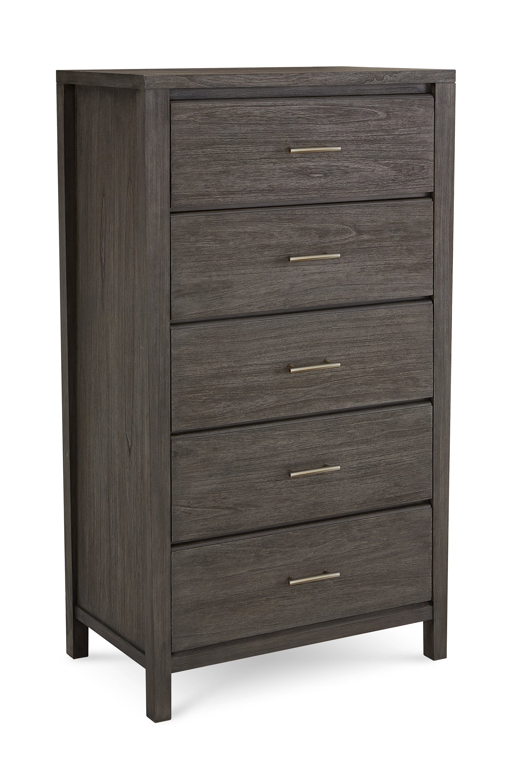 Nevis Five Drawer Chest in Sharkskin - Ornate Home