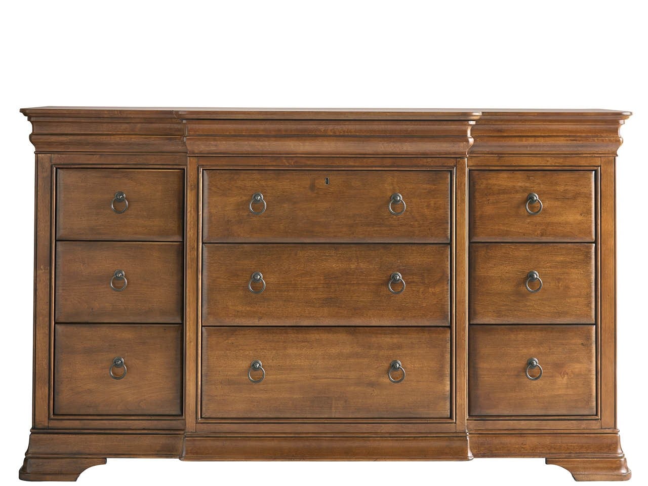 New Lou Cognac Drawer Dresser - Ornate Home