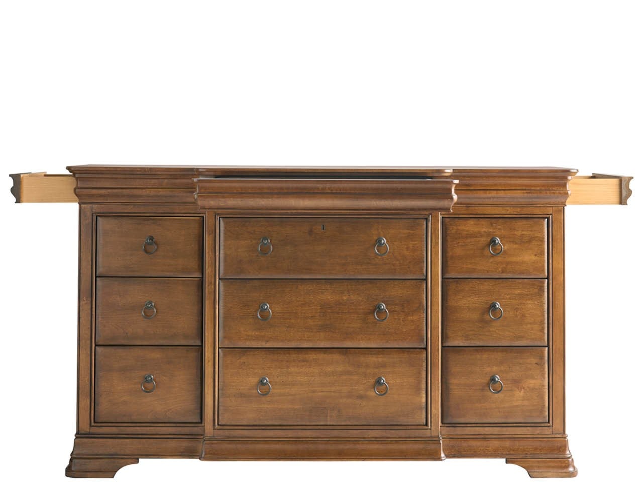 New Lou Cognac Drawer Dresser - Ornate Home