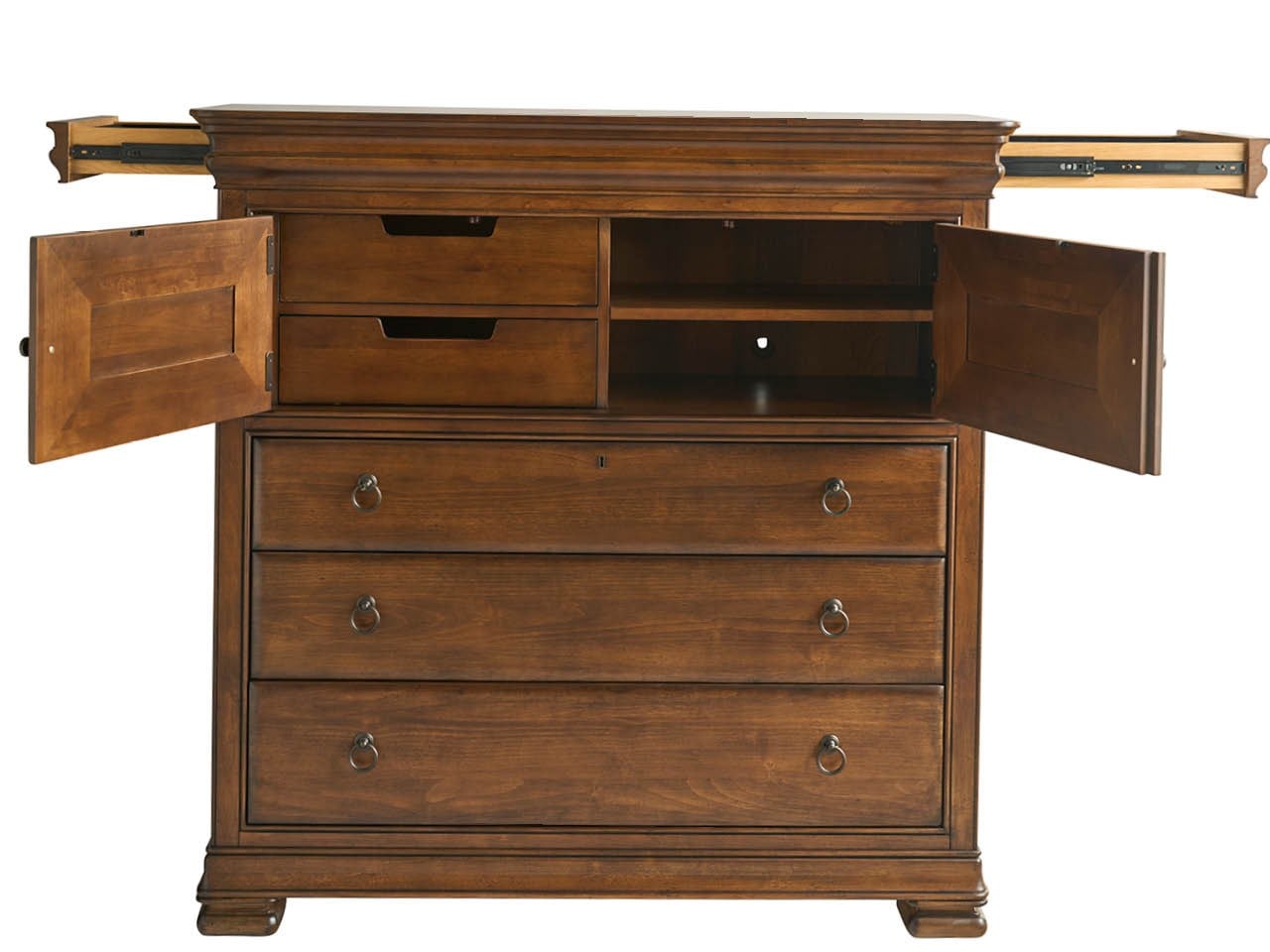 New Lou Cognac Dressing Chest - Ornate Home