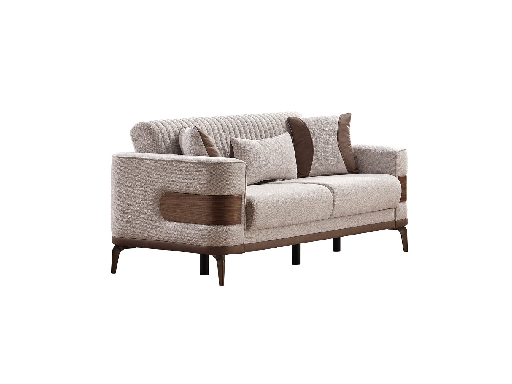 New Mood Cream 3-pieces (Sofa & Loveseat & Chair) Living Room Set