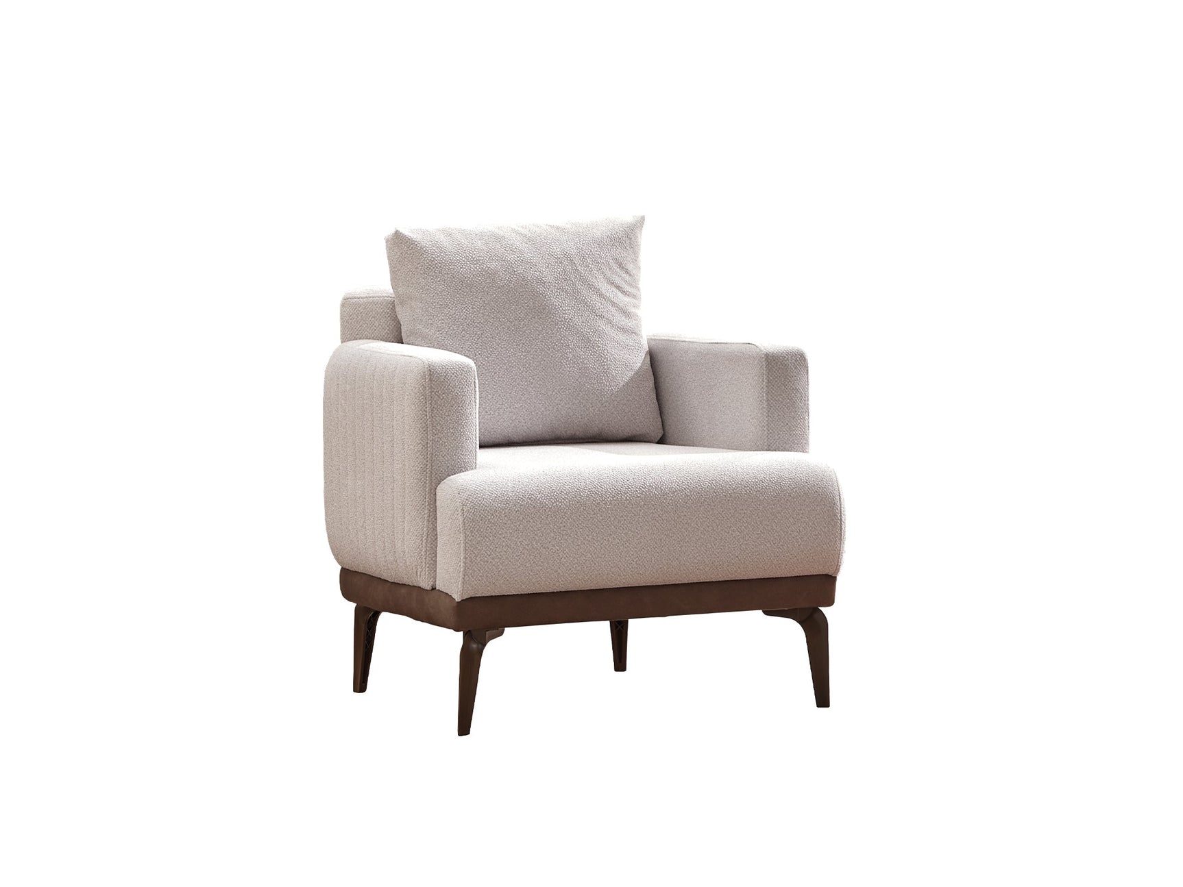 New Mood Cream 3-pieces (Sofa & Loveseat & Chair) Living Room Set