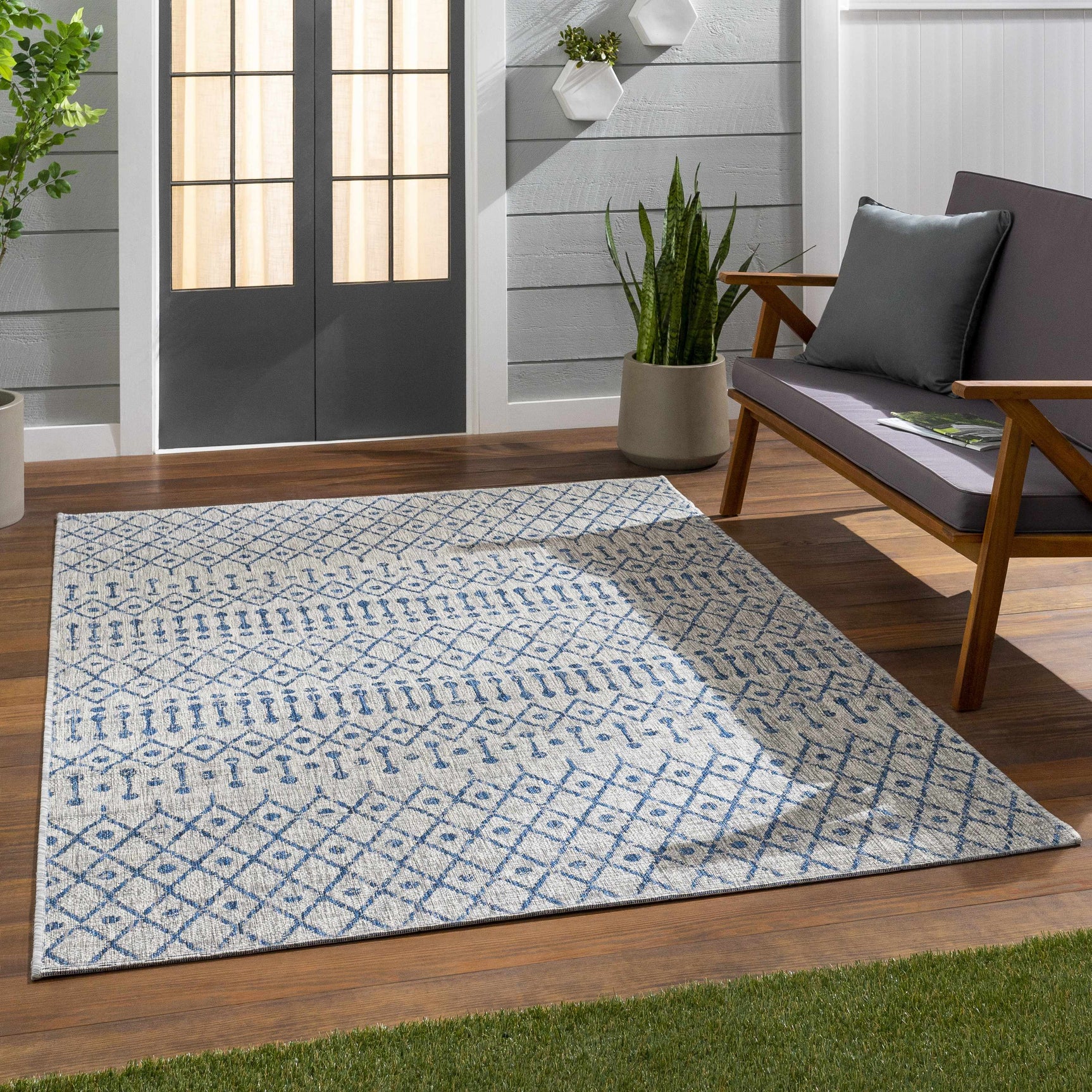 Newbern Outdoor Rug - Clearance - Ornate Home