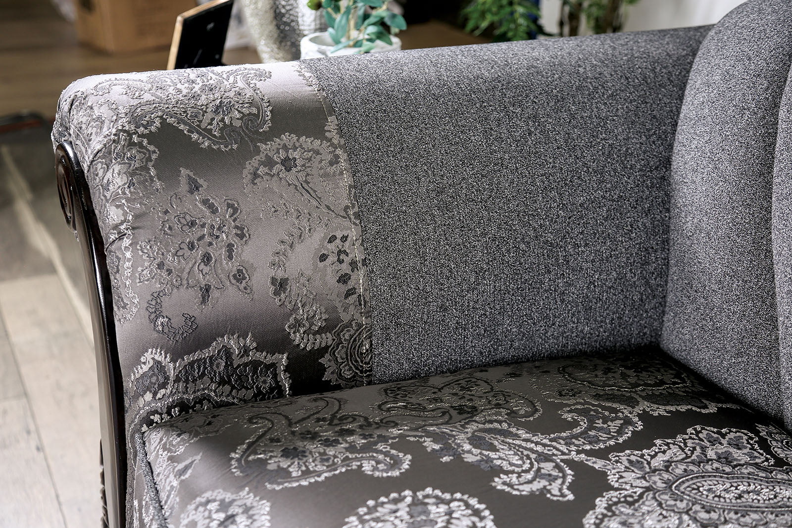 Newdale Gray Loveseat - Ornate Home
