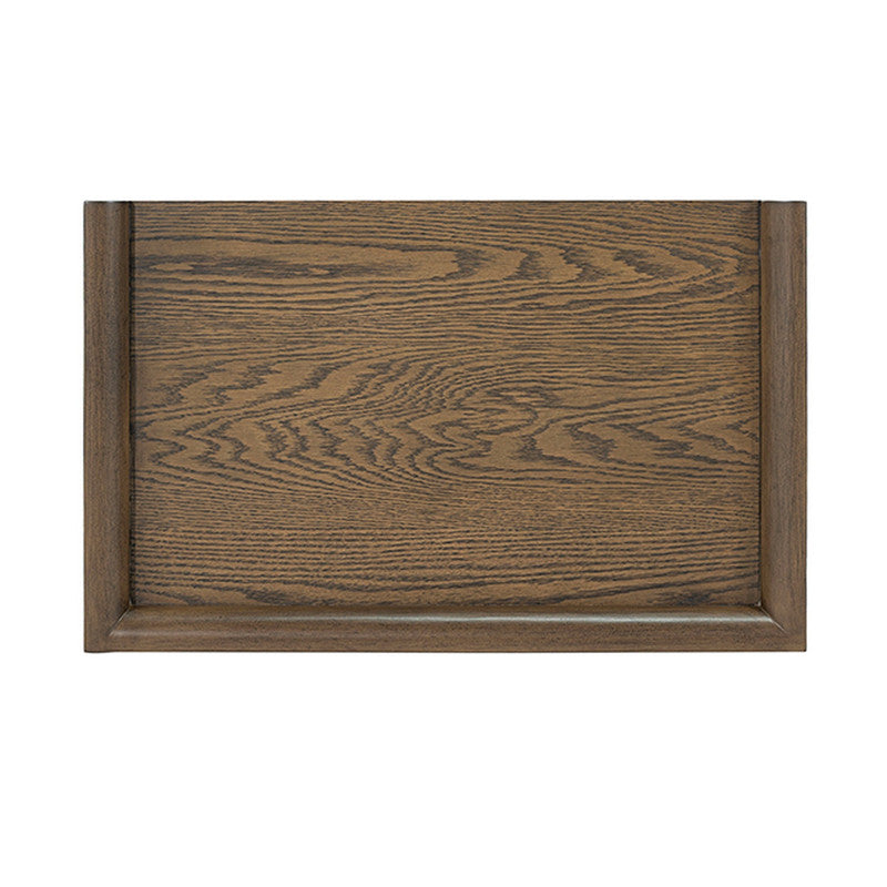 Newent Dark Walnut 4 Pc Queen Bedroom Set - Ornate Home