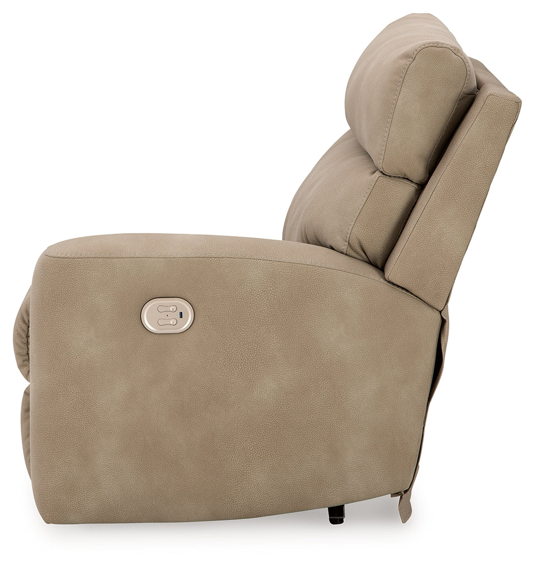 Next-Gen DuraPella Sand 6-Piece Power Reclining Sectional (Online Special Price) - Ornate Home