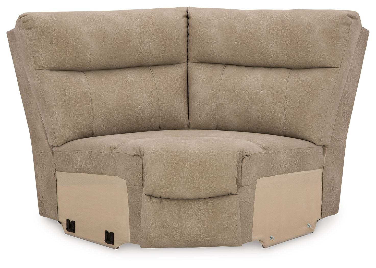 Next-Gen DuraPella Sand 6-Piece Power Reclining Sectional - Ornate Home