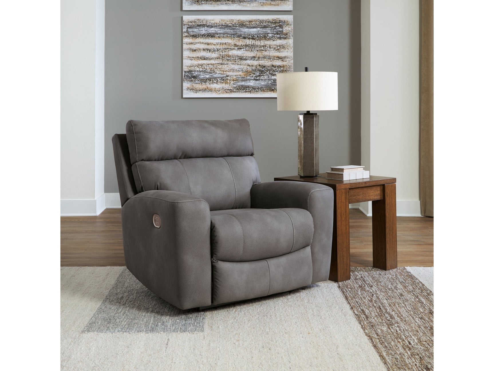 Next-Gen DuraPella Slate Power Recliner - Ornate Home