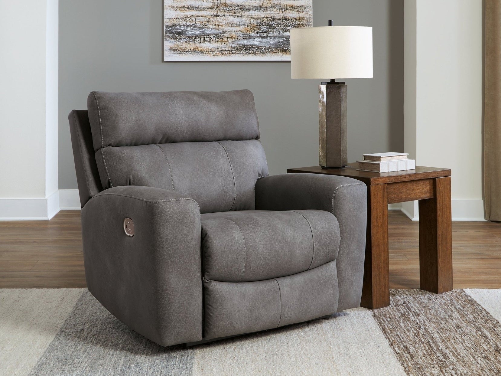 Next-Gen DuraPella Slate Power Recliner - Ornate Home