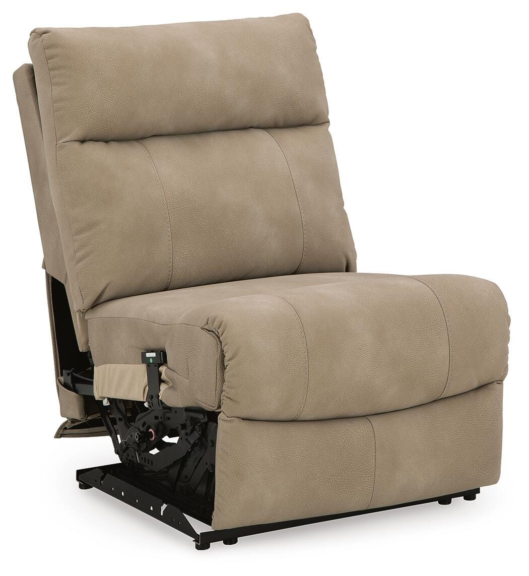 Next-Gen Durapella Sand 4-Piece Power Reclining Sectional - Ornate Home