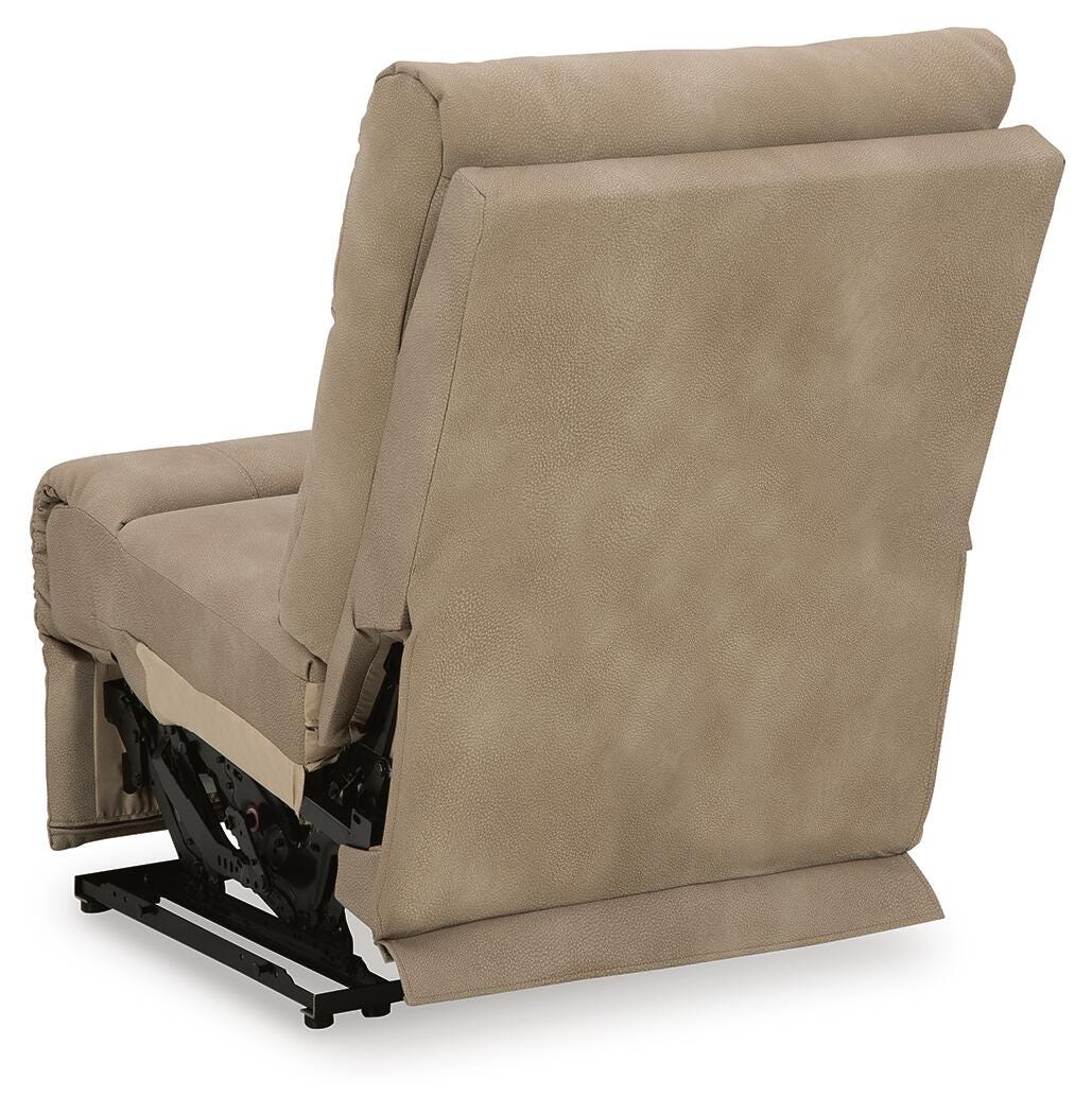 Next-Gen Durapella Sand 4-Piece Power Reclining Sectional - Ornate Home