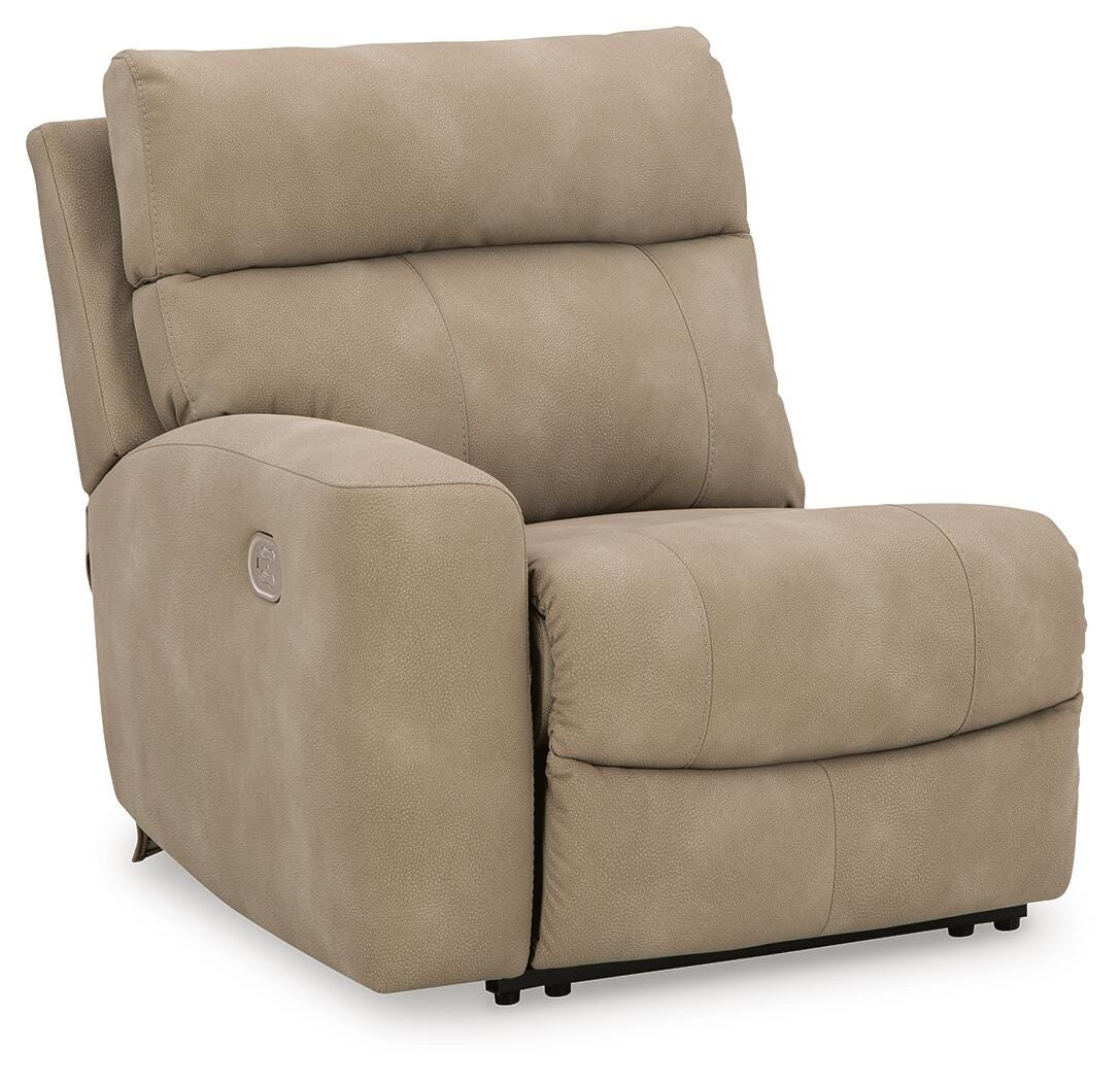 Next-Gen Durapella Sand 4-Piece Power Reclining Sectional - Ornate Home