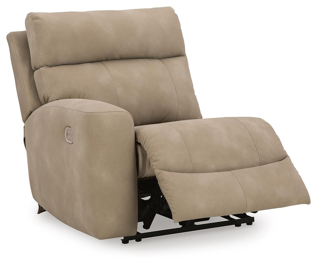 Next-Gen Durapella Sand 4-Piece Power Reclining Sectional - Ornate Home