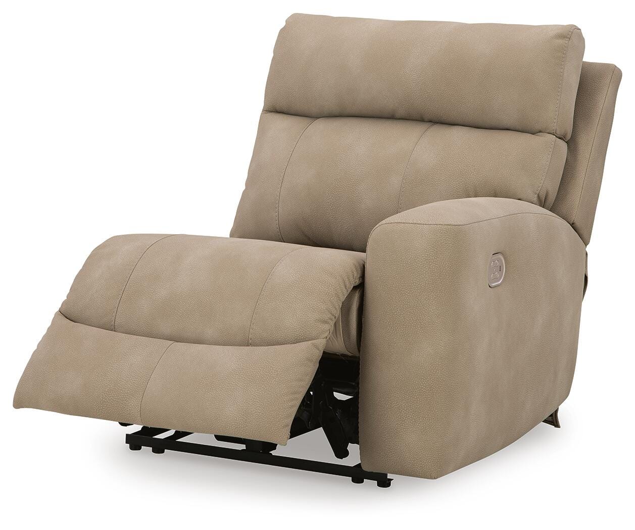 Next-Gen Durapella Sand 4-Piece Power Reclining Sectional - Ornate Home