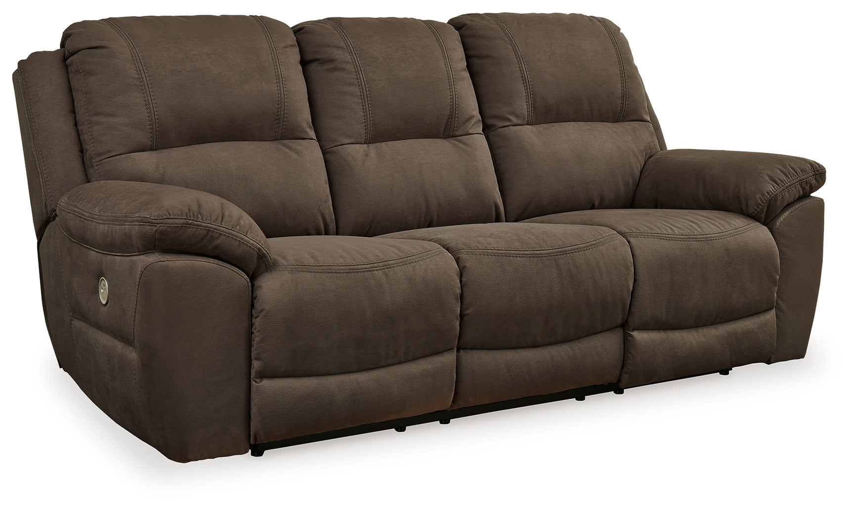 Next-Gen Gaucho Espresso Power Reclining Sofa and Loveseat - Ornate Home