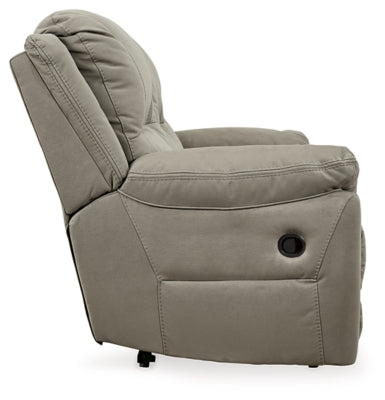 Next-Gen Gaucho Putty Power Reclining Sofa and Loveseat (Online Special Price) - Ornate Home