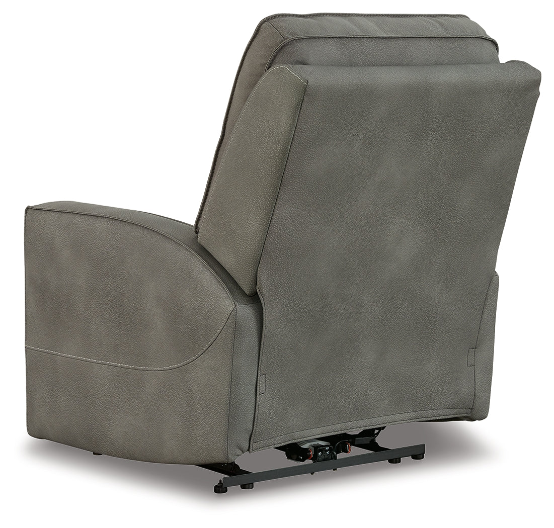 Next-Gen Slate Durapella Power Recliner - Ornate Home
