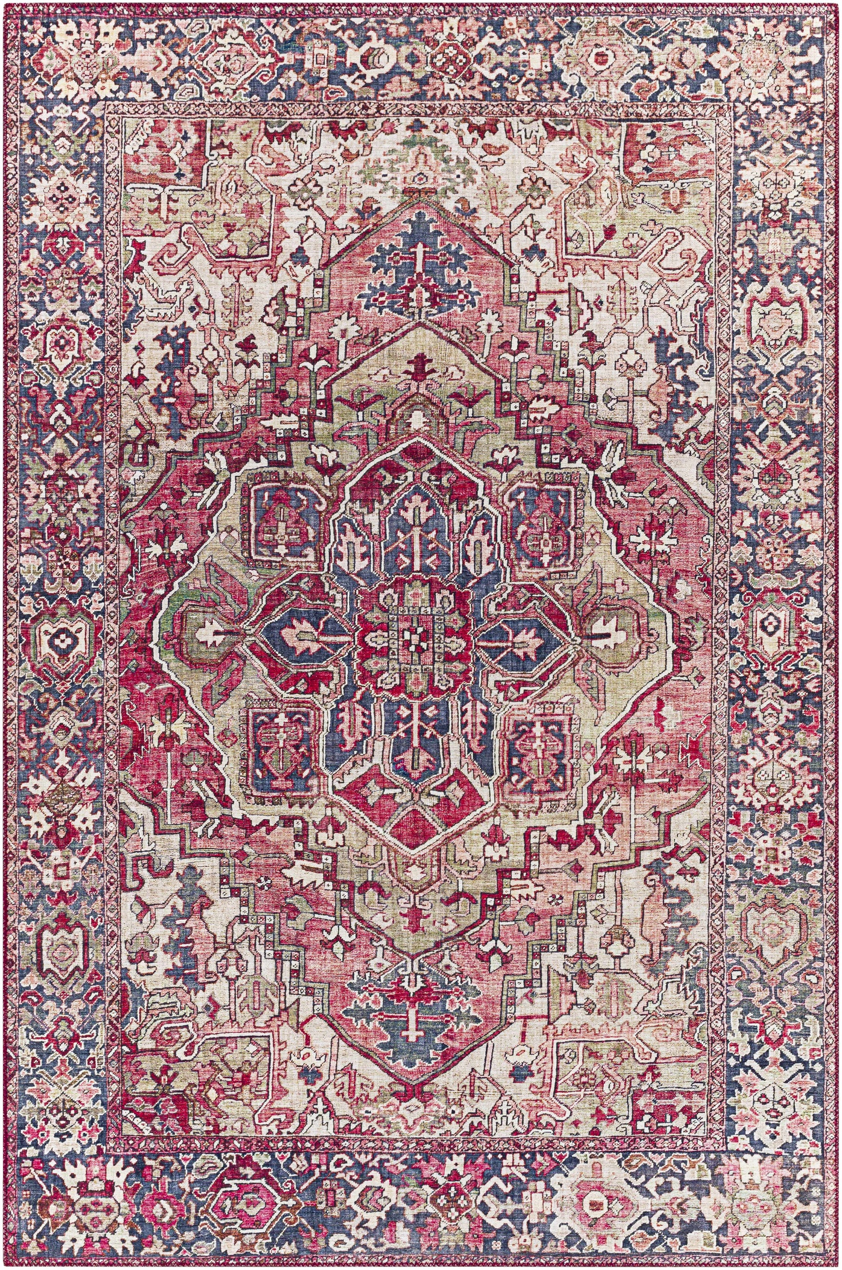 Neyland Iris Blush Area Rug 2357 - Ornate Home