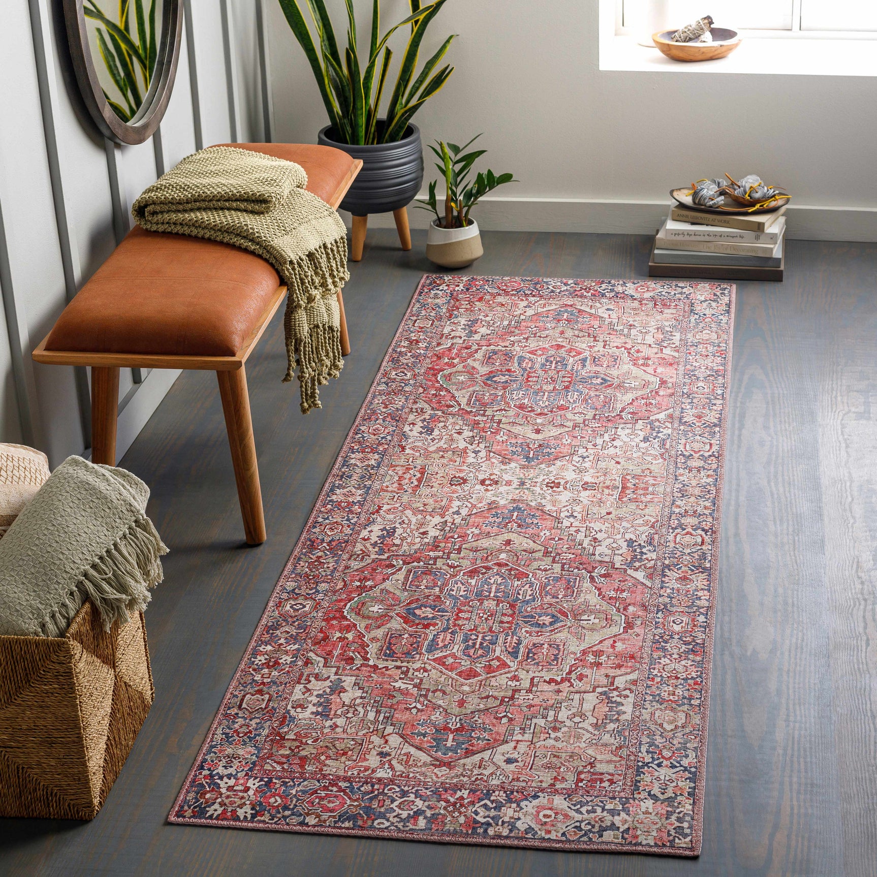 Neyland Iris Blush Area Rug 2357 - Ornate Home