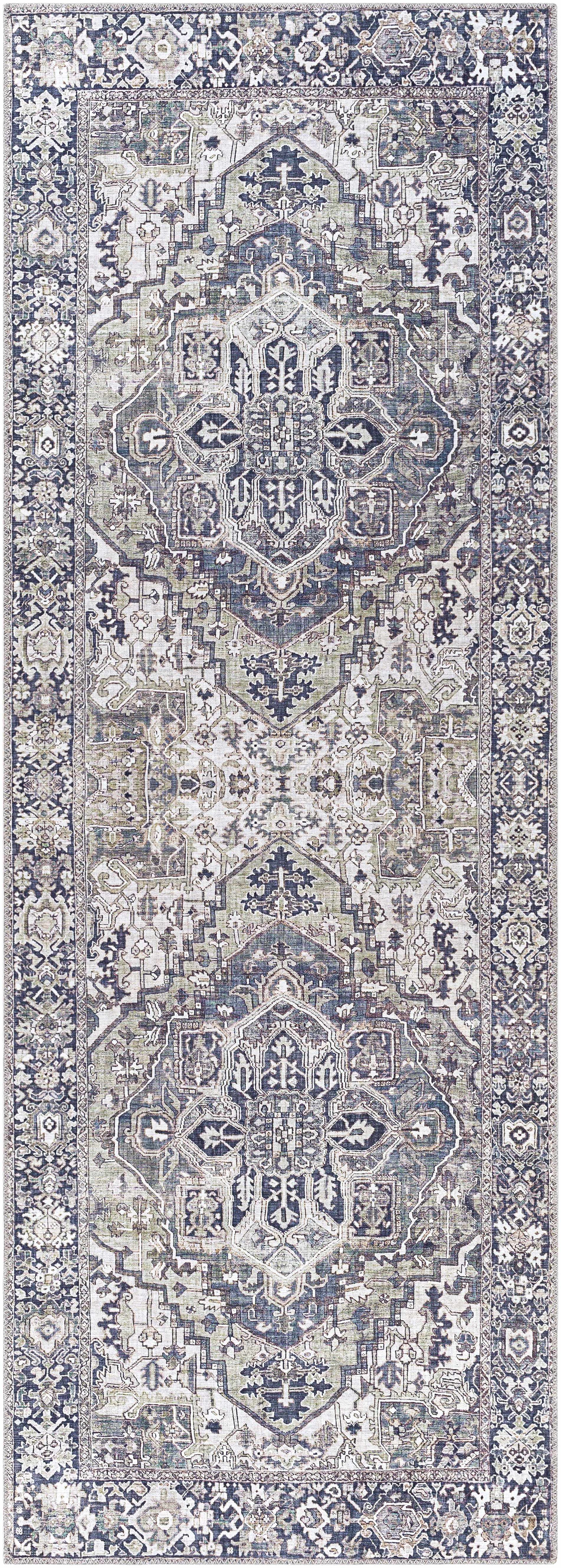 Neyland Iris Gray Area Rug 2359 - Ornate Home