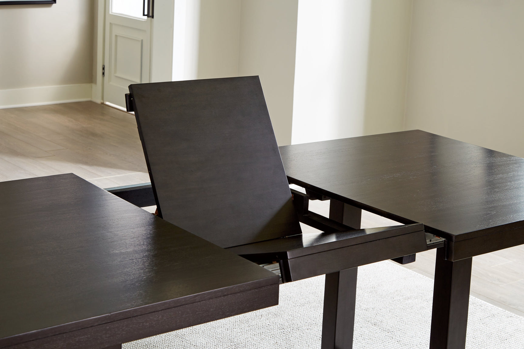 Neymorton Dark Grayish Brown Dining Extension Table (Online Special Price) - Ornate Home