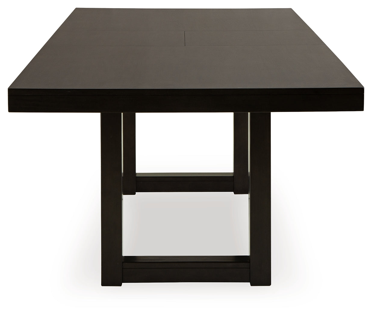 Neymorton Dark Grayish Brown Dining Extension Table - Ornate Home