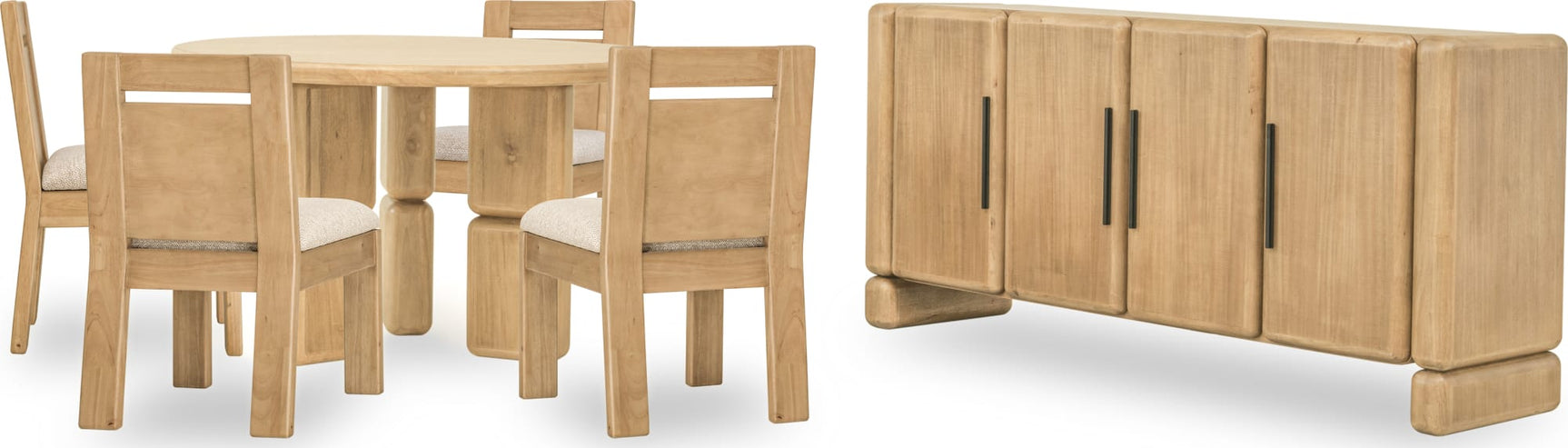 Nia Lioness/Hyena Chenille Upholstered Dining Chair - Ornate Home