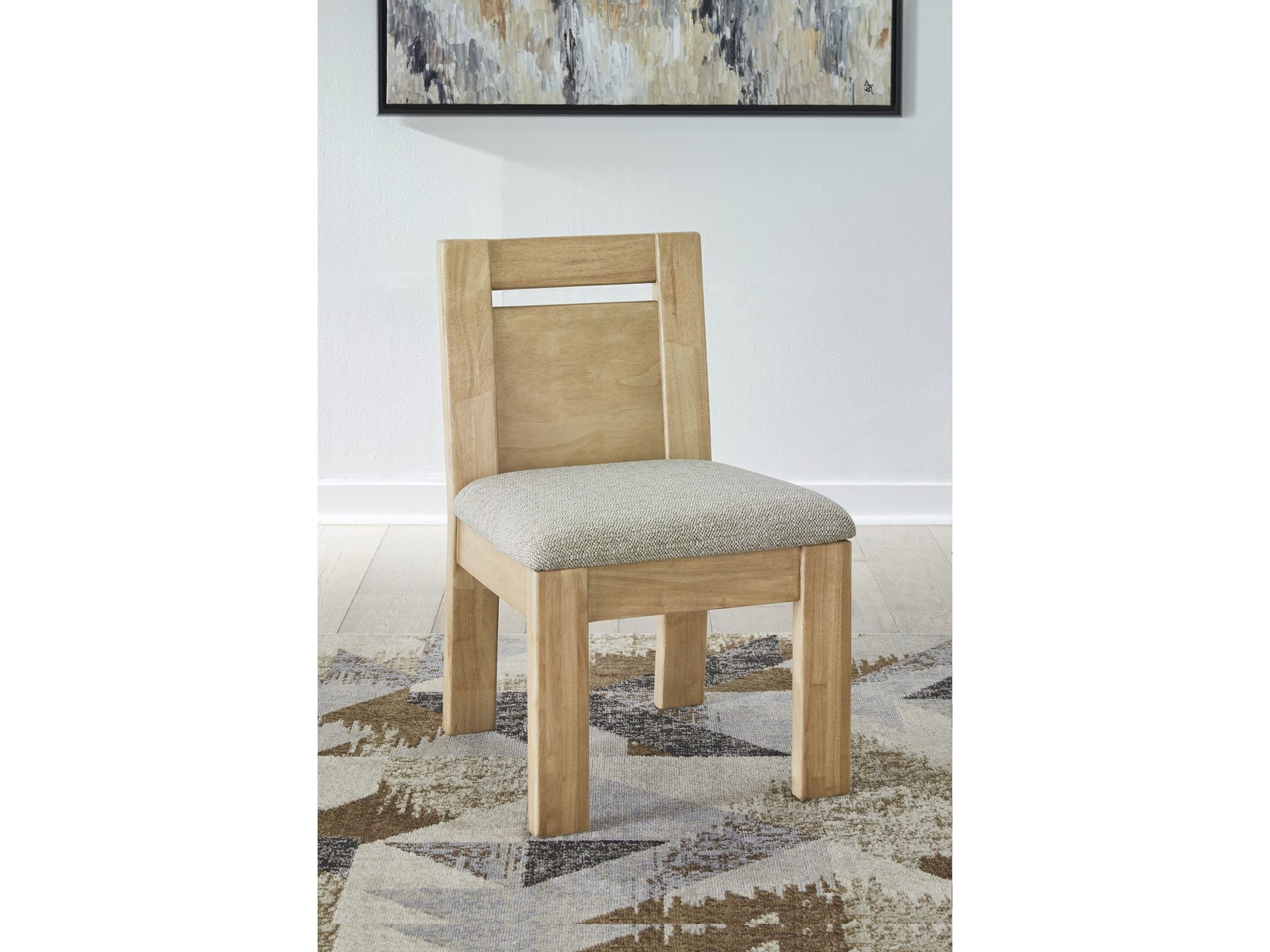 Nia Lioness/Hyena Chenille Upholstered Dining Chair (Set of 2) - Ornate Home