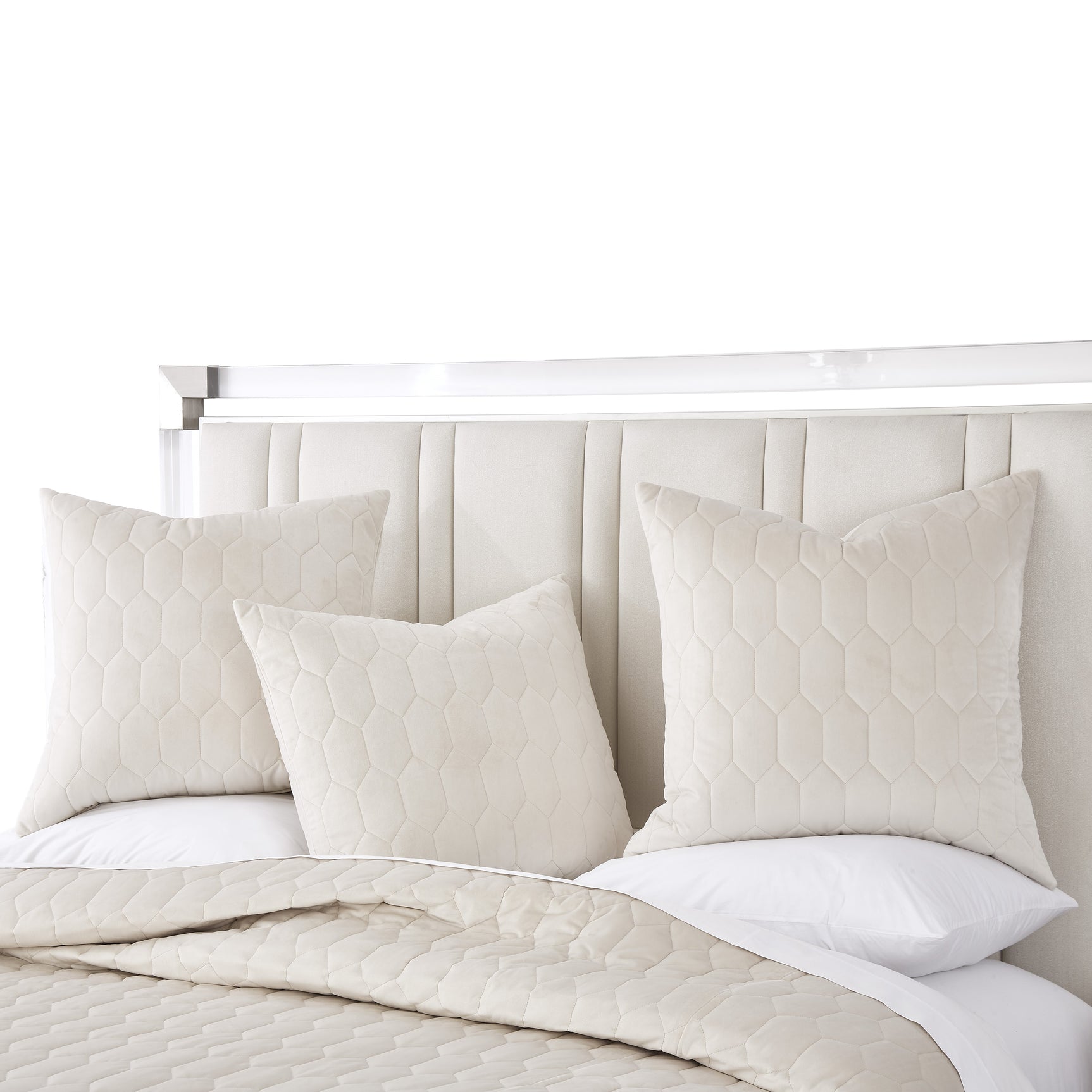 Niagara Sand Quilt Set - Ornate Home