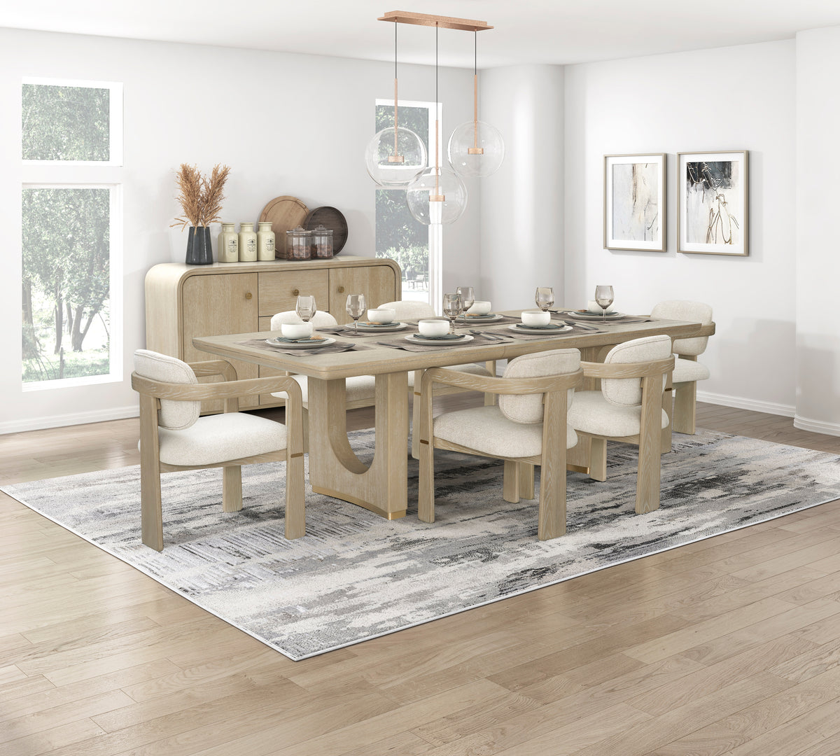 Niche Brown Arm Chair - Ornate Home
