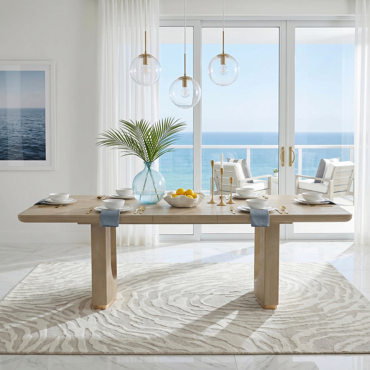 Niche Brown Dining Table Top - Ornate Home