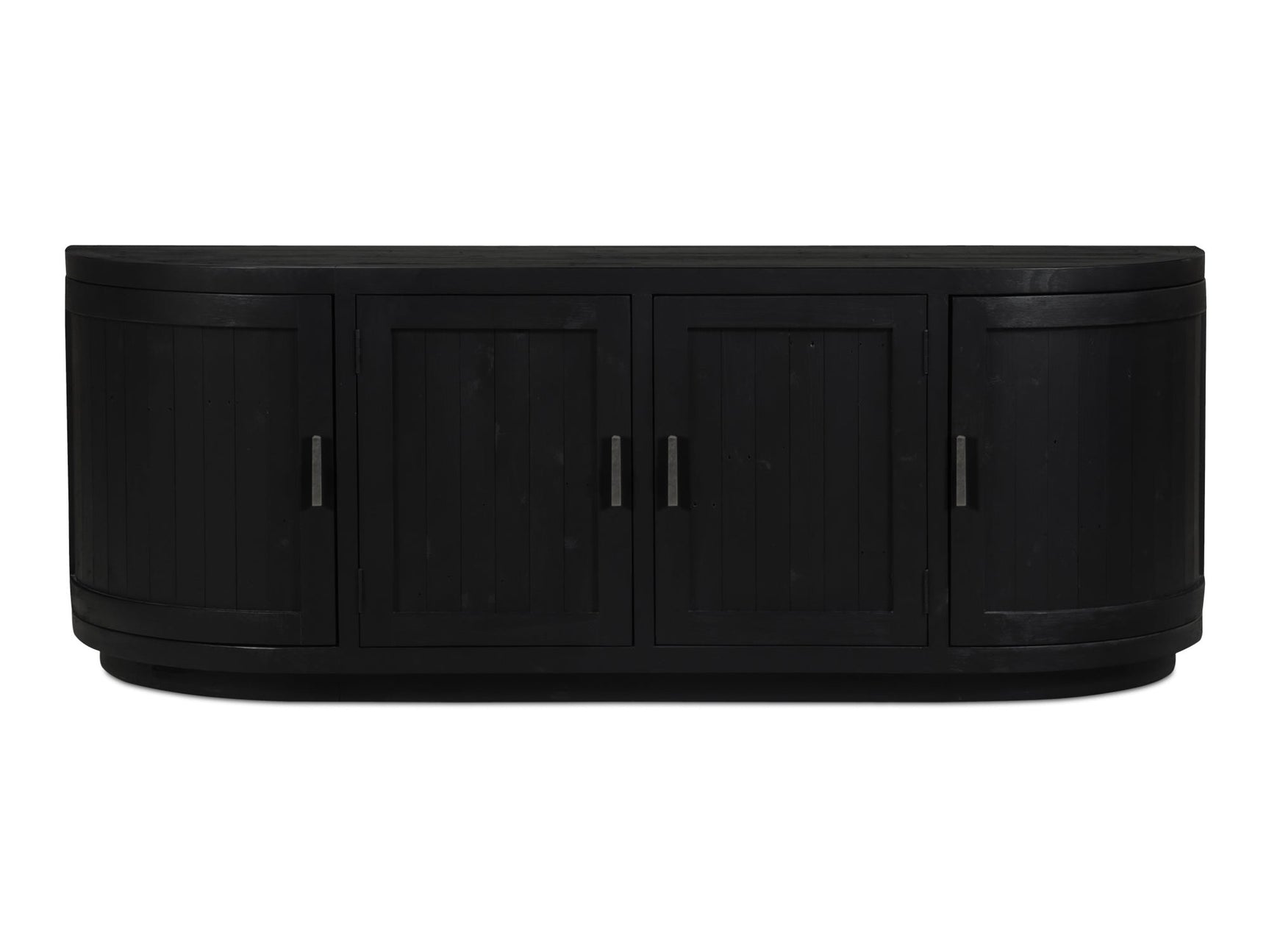 Nicola Black Media Cabinet - Ornate Home