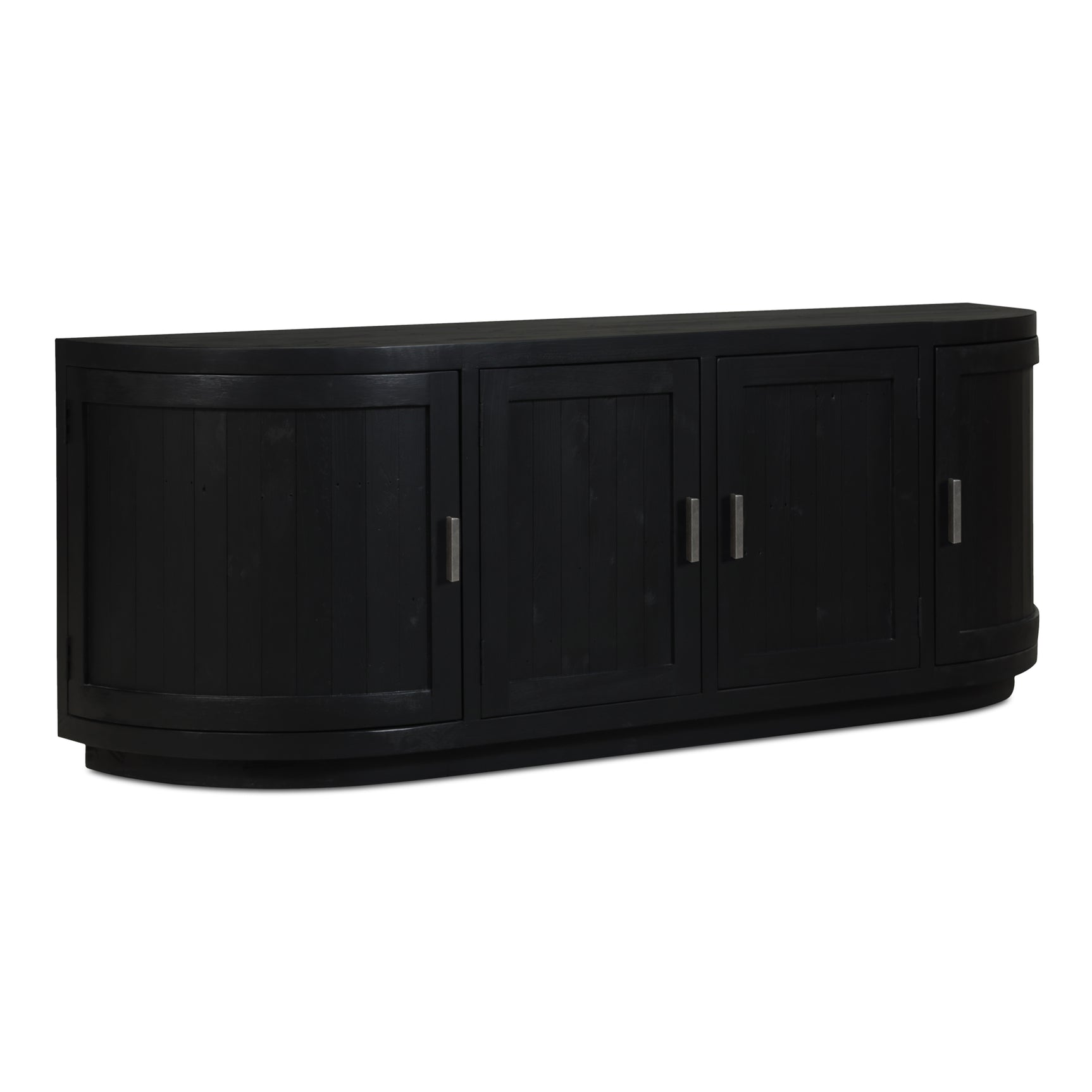 Nicola Black Media Cabinet - Ornate Home