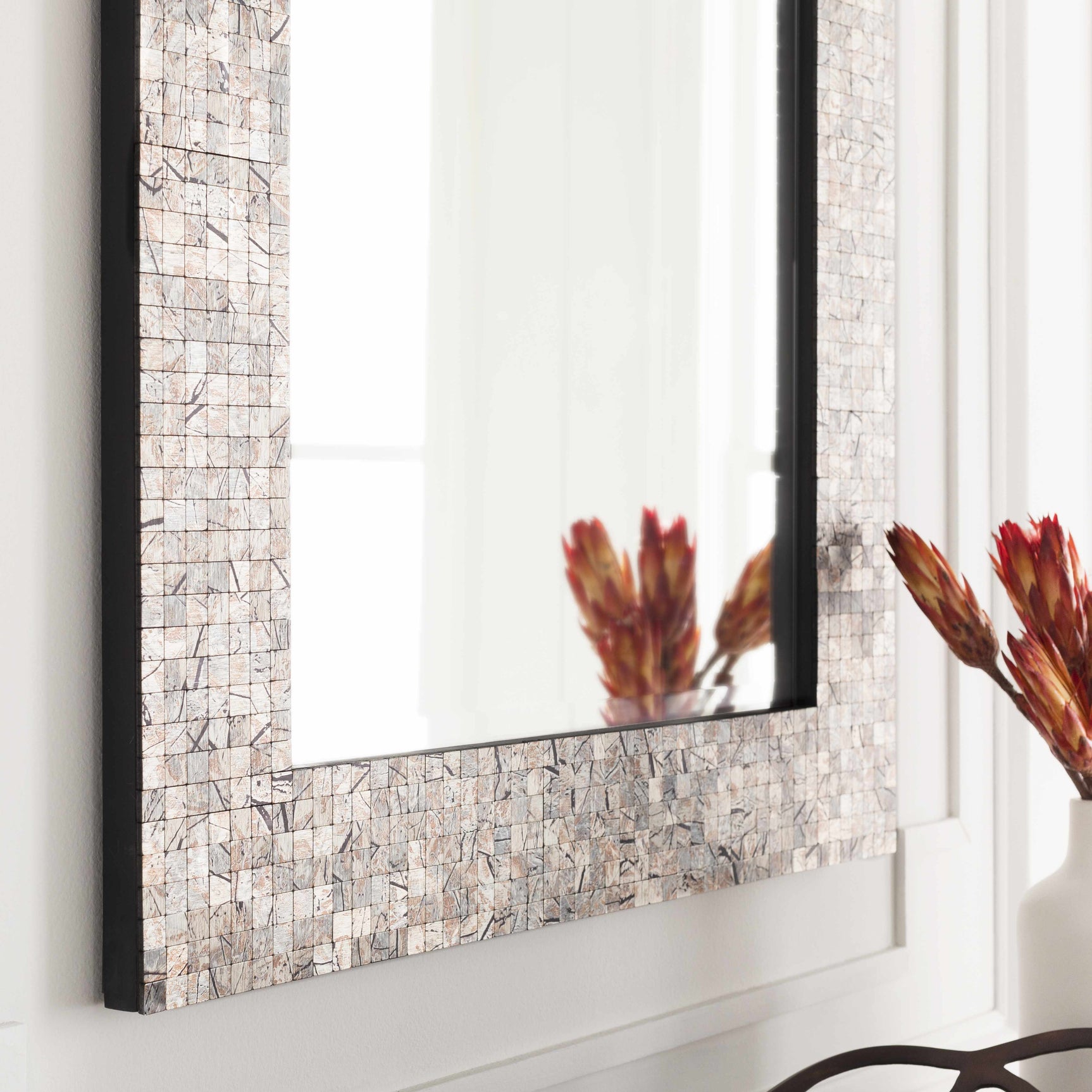 Nicolet Marble Mirror - Clearance - Ornate Home